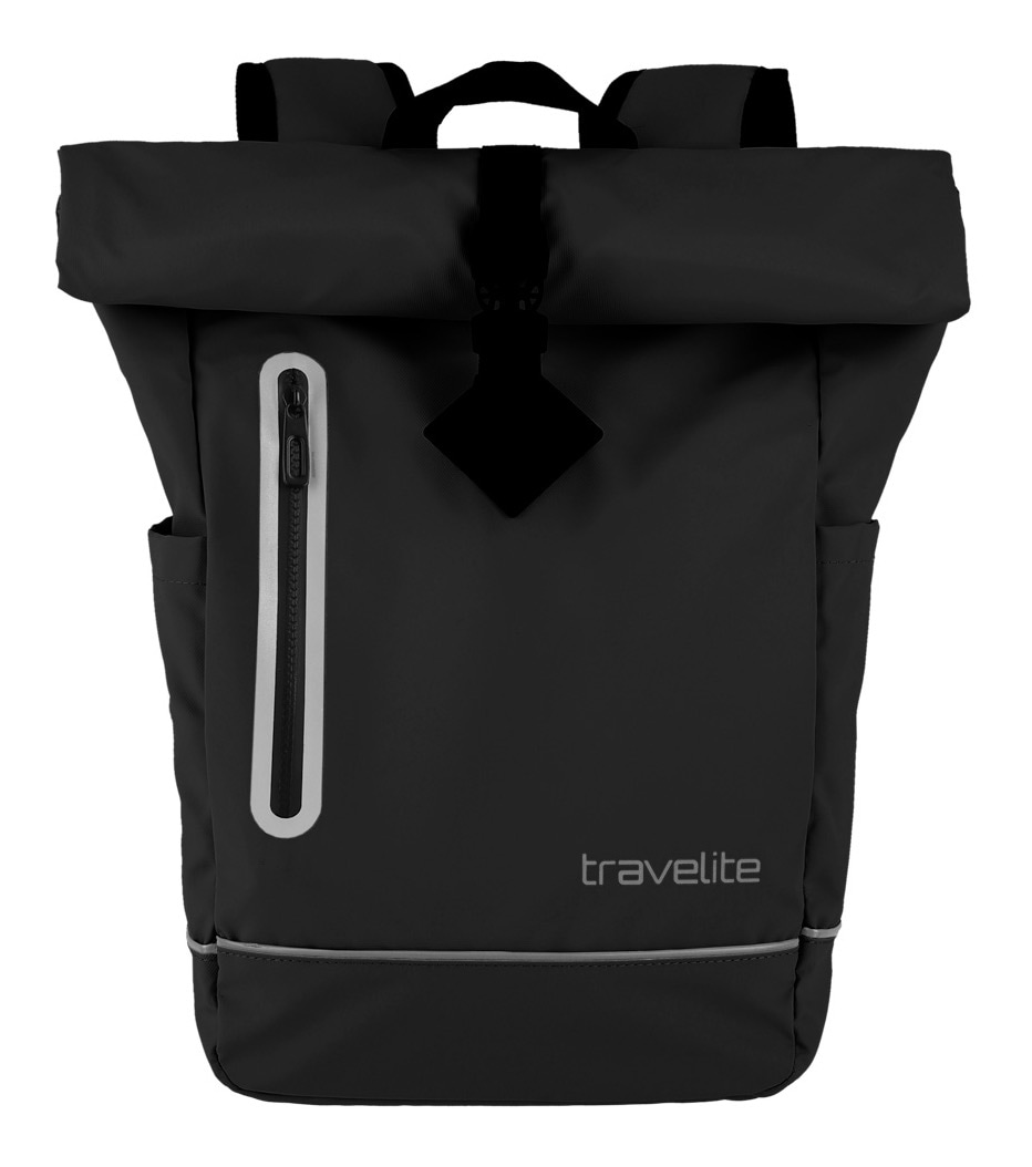 travelite Freizeitrucksack »BASICS Roll-Up Rucksack Plane«, Wanderrucksack Reiserucksack Streetpack Arbeitsrucksack