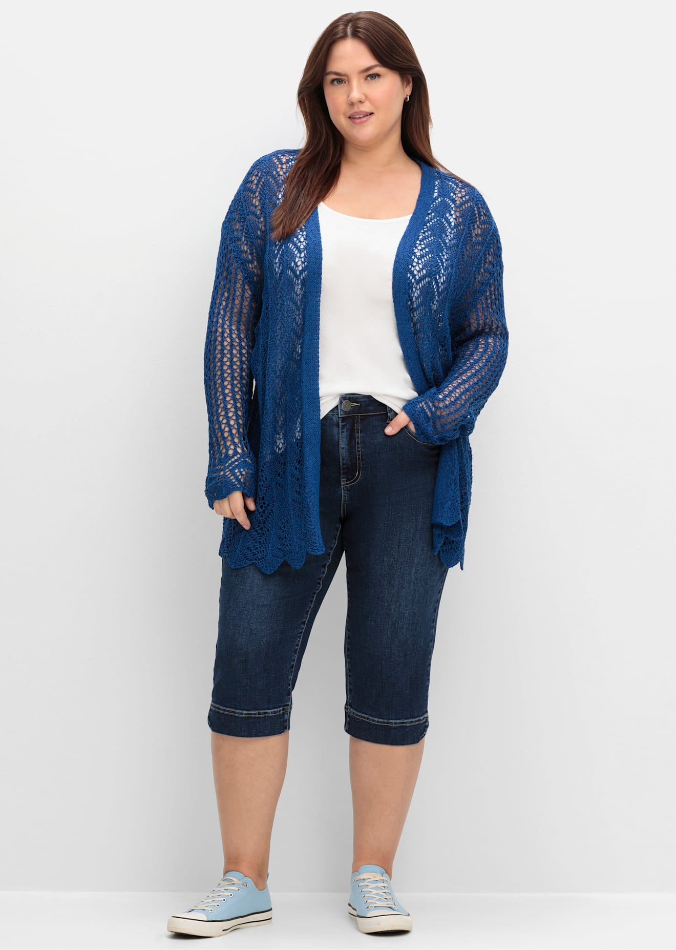 Sheego Caprijeans, (1 tlg.)