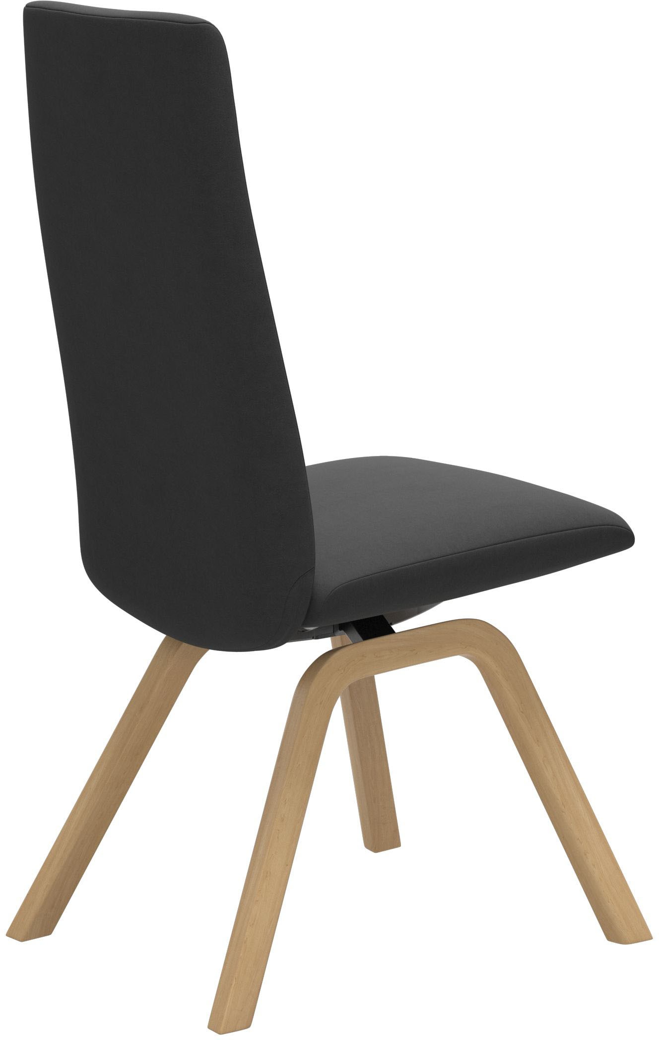 Stressless® Polsterstuhl »Laurel«, Microfaser DINAMICA, High Back, Größe M, mit schräggestellten Beinen in Eiche natur