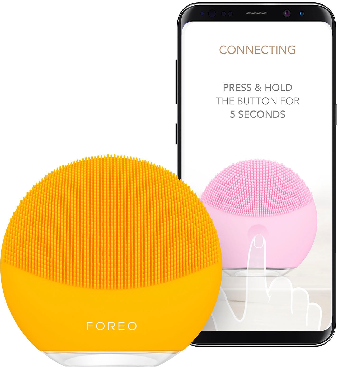 FOREO Elektrische Gesichtsreinigungsbürste »LUNA mini 3«, für alle Hauttypen