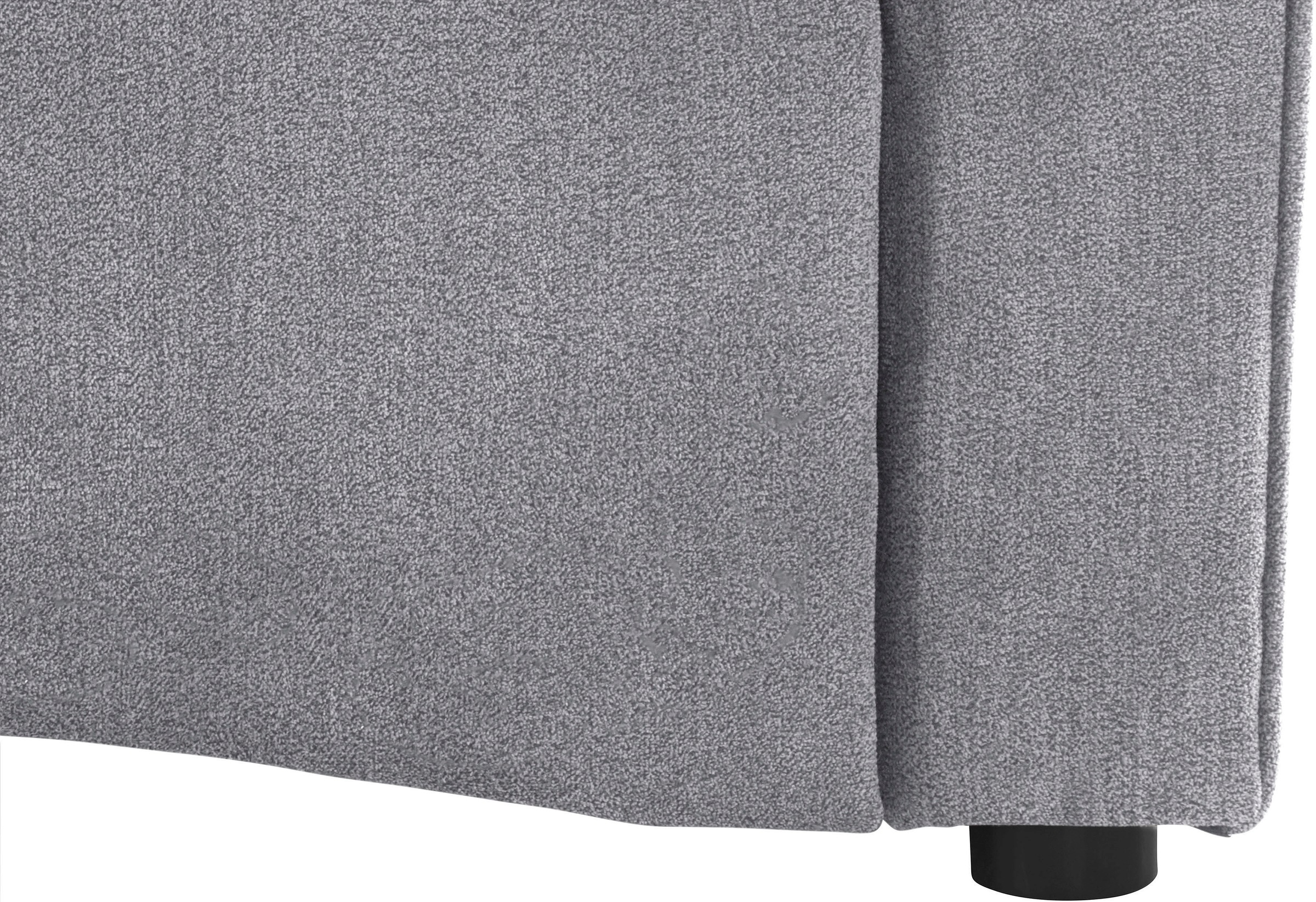 DOMO collection Ecksofa »Sarafina zeitlos und komfortabel, optional mit Federkern, L-Form«, wahlweise mit Bettfunktion