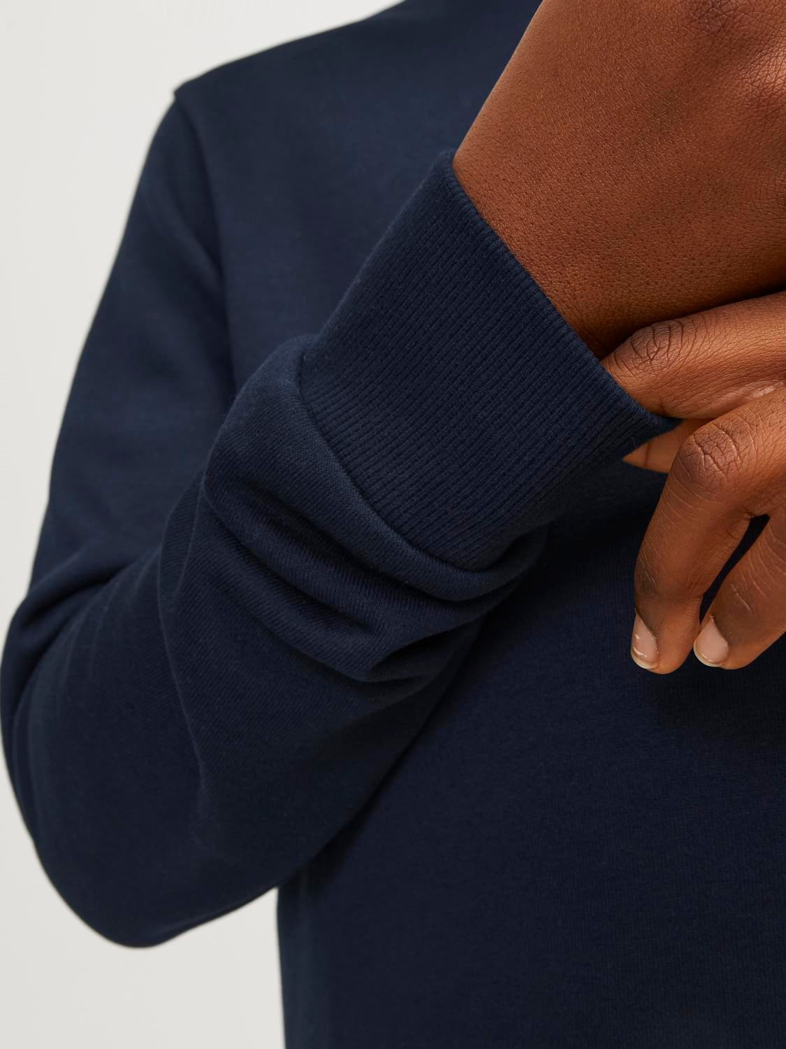 Jack & Jones Junior Sweatshirt »JJEBRADLEY einfach kombinierbar, pflegeleicht«, Materialmix, regular fit
