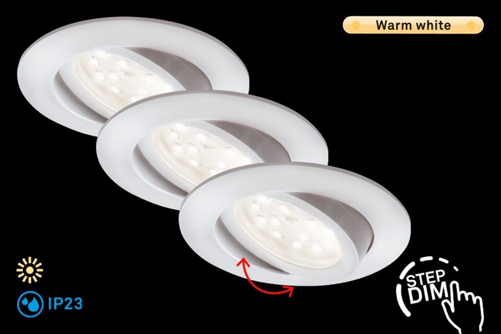 Briloner Leuchten LED Einbauleuchte »ATTACH DIM«