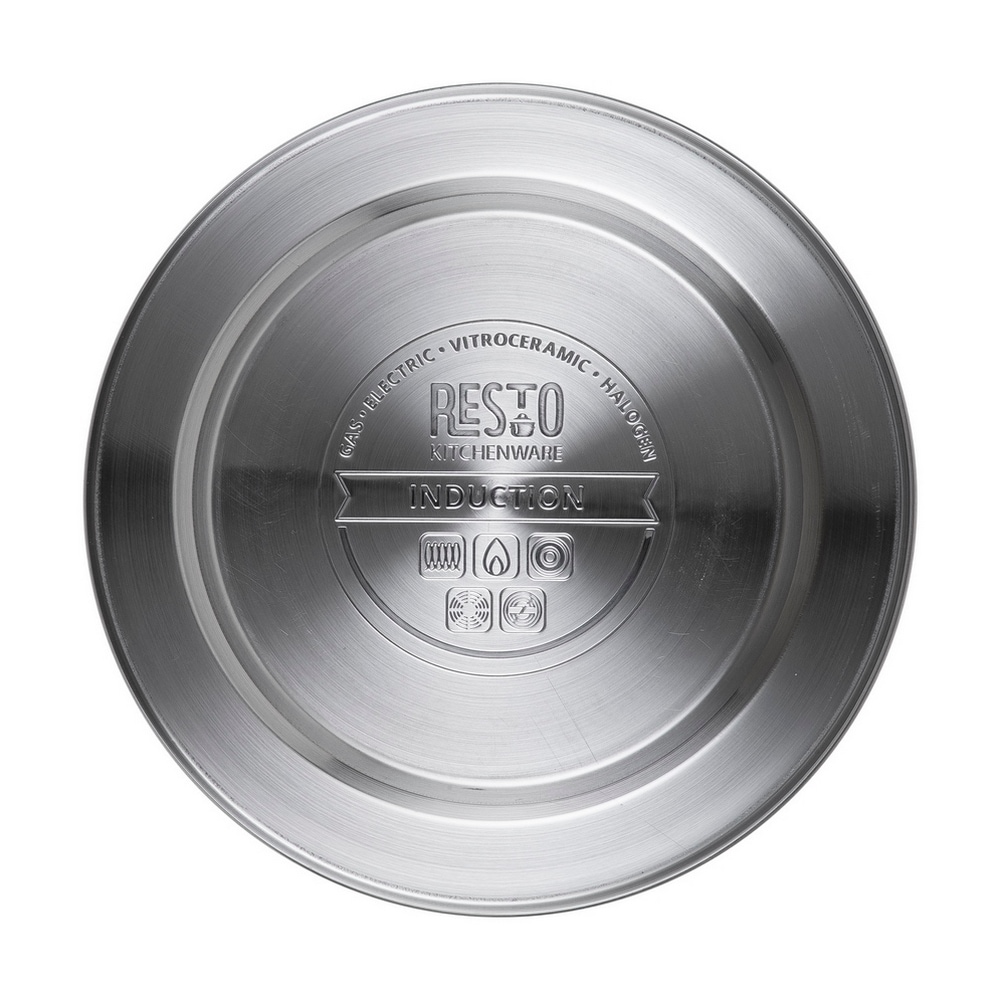 RESTO Kitchenware Wasserkessel »Gemini, Flötenkessel 3 l mit wärmespeicherndem Boden im Geschenkkarton« 1 Stk. tlg. Edelstahl