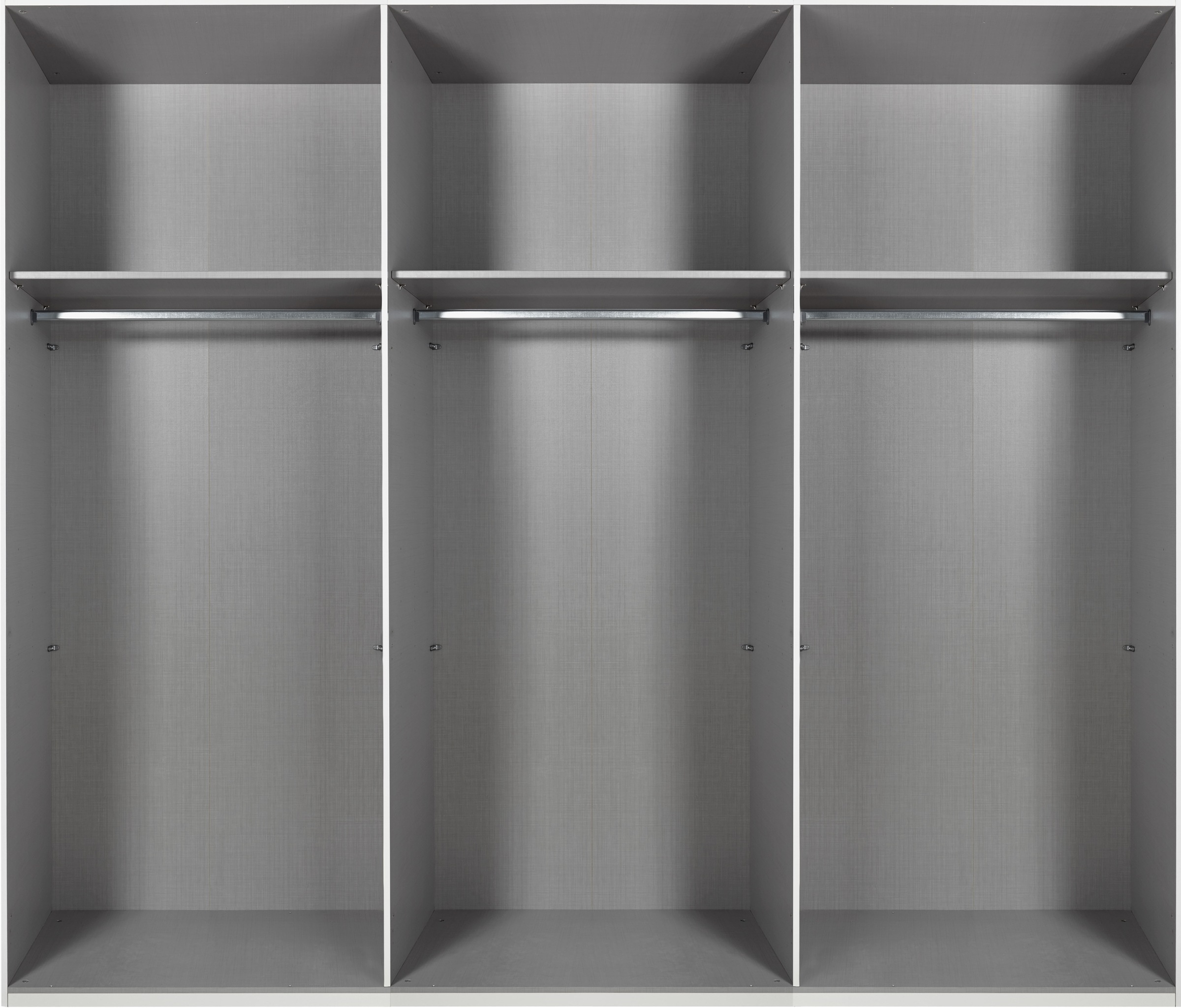 Wimex Kleiderschrank »Tilburg, Metallgriffe, Made in Germany«, (Breite 270cm wahlweise mit 2 oder 3 Türen), mit Schwebetüren, jeweils 1 Glaselement, 180, 225 oder 270cm breit