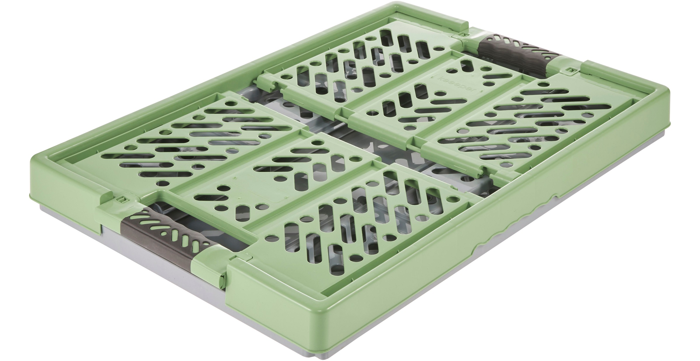keeeper Klappbox »ben eco, Profi-Klappbox mit Softgriffen, 54 x 37 x 28 cm, 45 l«, (1 tlg.), Soft-Touch-Griffe, zusammenklappbar