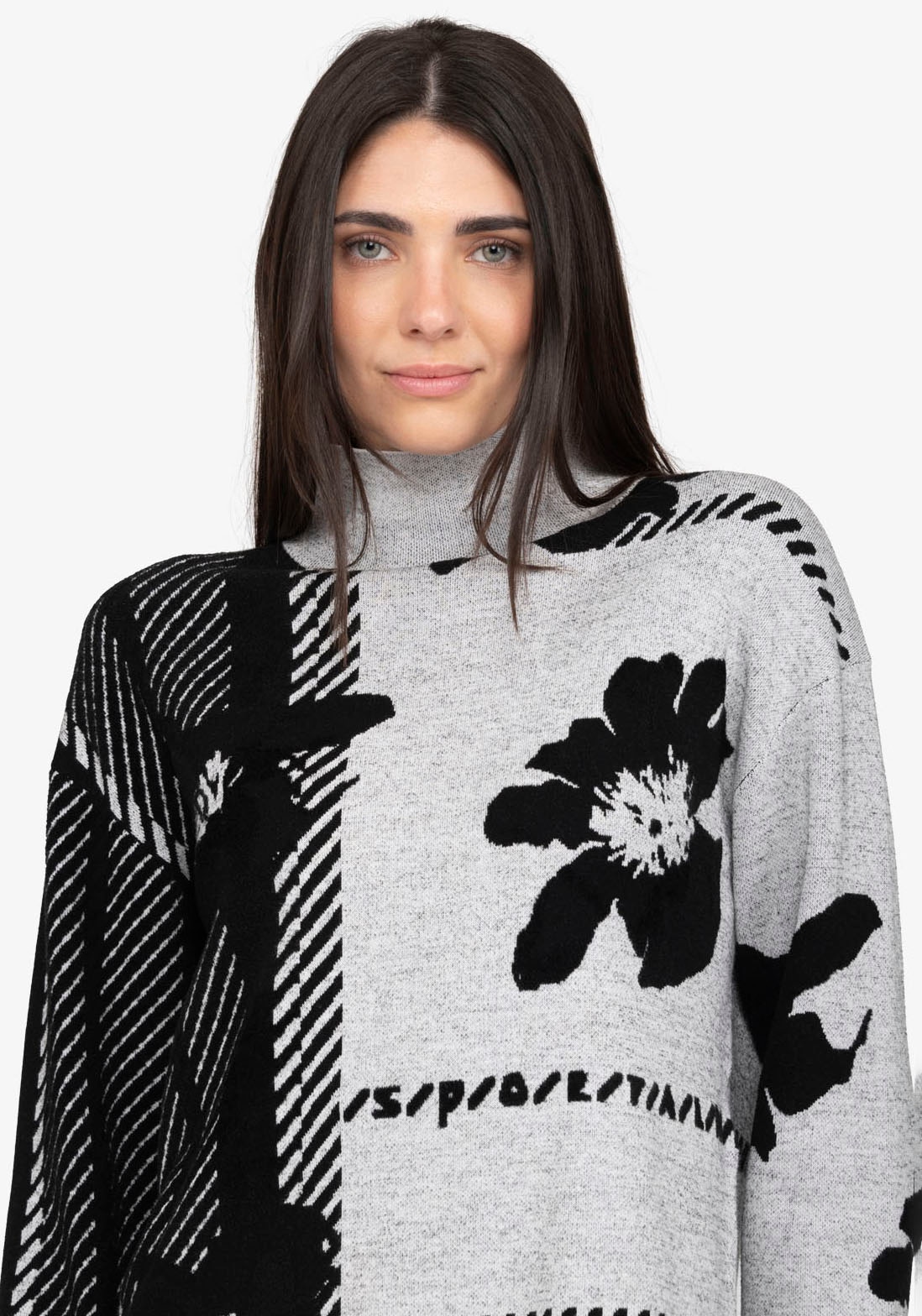 Sportalm Kitzbühel Strickpullover, mit Blumenprint