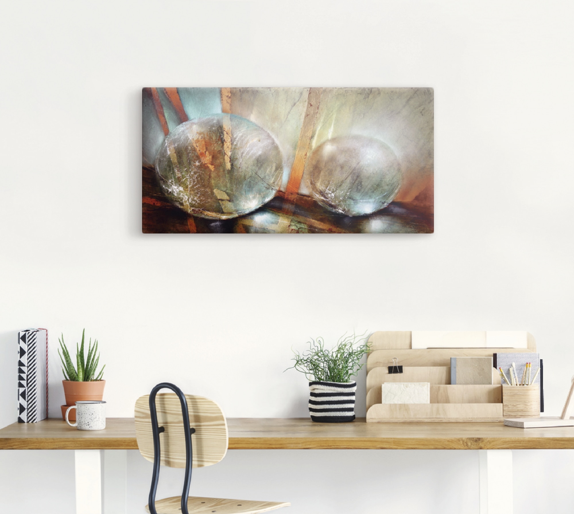 Artland Wandbild »Lichtfänger«, Gegenstandslos, (1 St.), als Leinwandbild, Poster in verschied. Größen