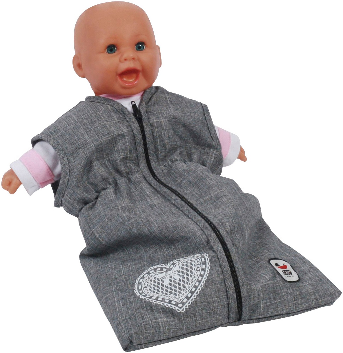 CHIC2000 Puppen Schlafsack »Jeans Grey«
