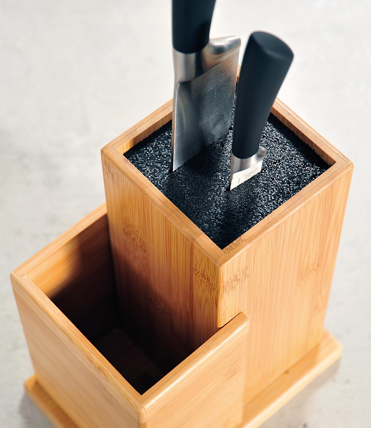 KESPER® Messerblock, aus FSC®zertifiziertem Bambus, ohne Messer