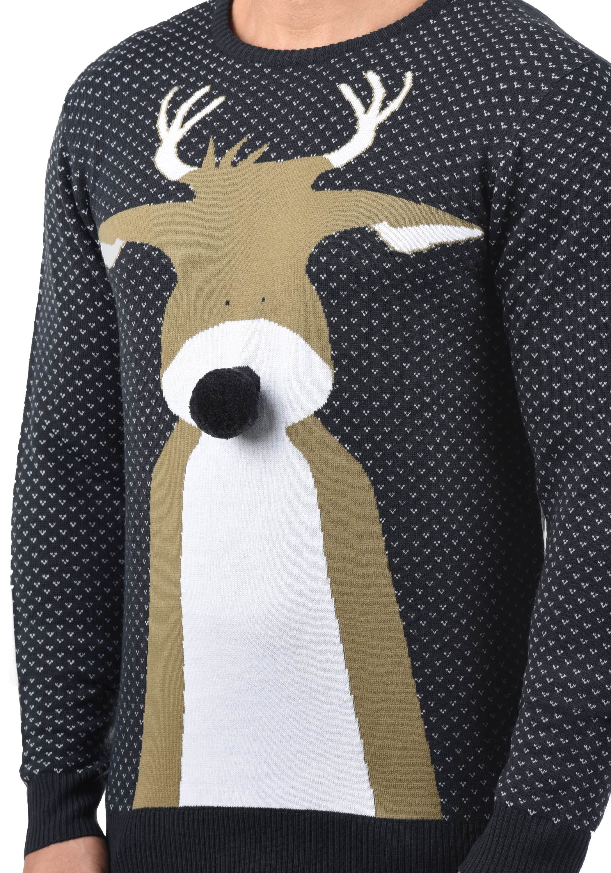 Blend Strickfleece-Pullover »Strickpullover BHRudolph«