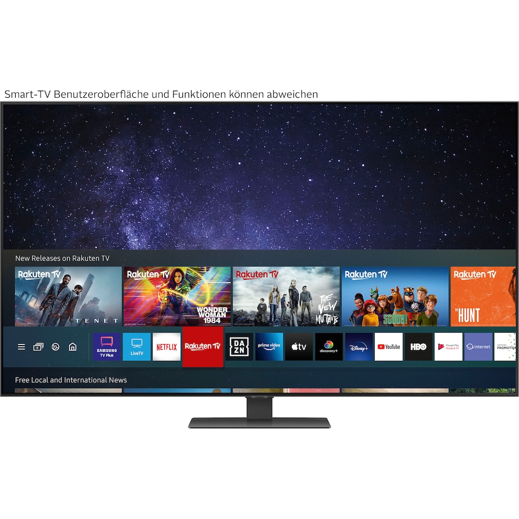 Samsung QLED-Fernseher »GQ50Q80AAT«, 125 cm/50 Zoll, 4K Ultra HD, Smart-TV, Quantum HDR 1000,Quantum Prozessor 4K,Direct Full Array