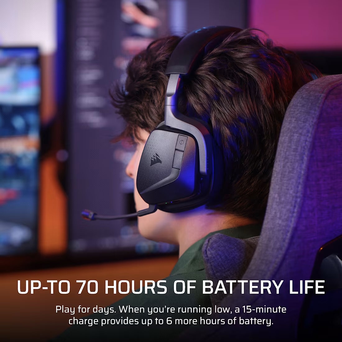 Corsair Gaming-Headset »VOID v2 MAX« Bluetooth Rauschunterdrückung