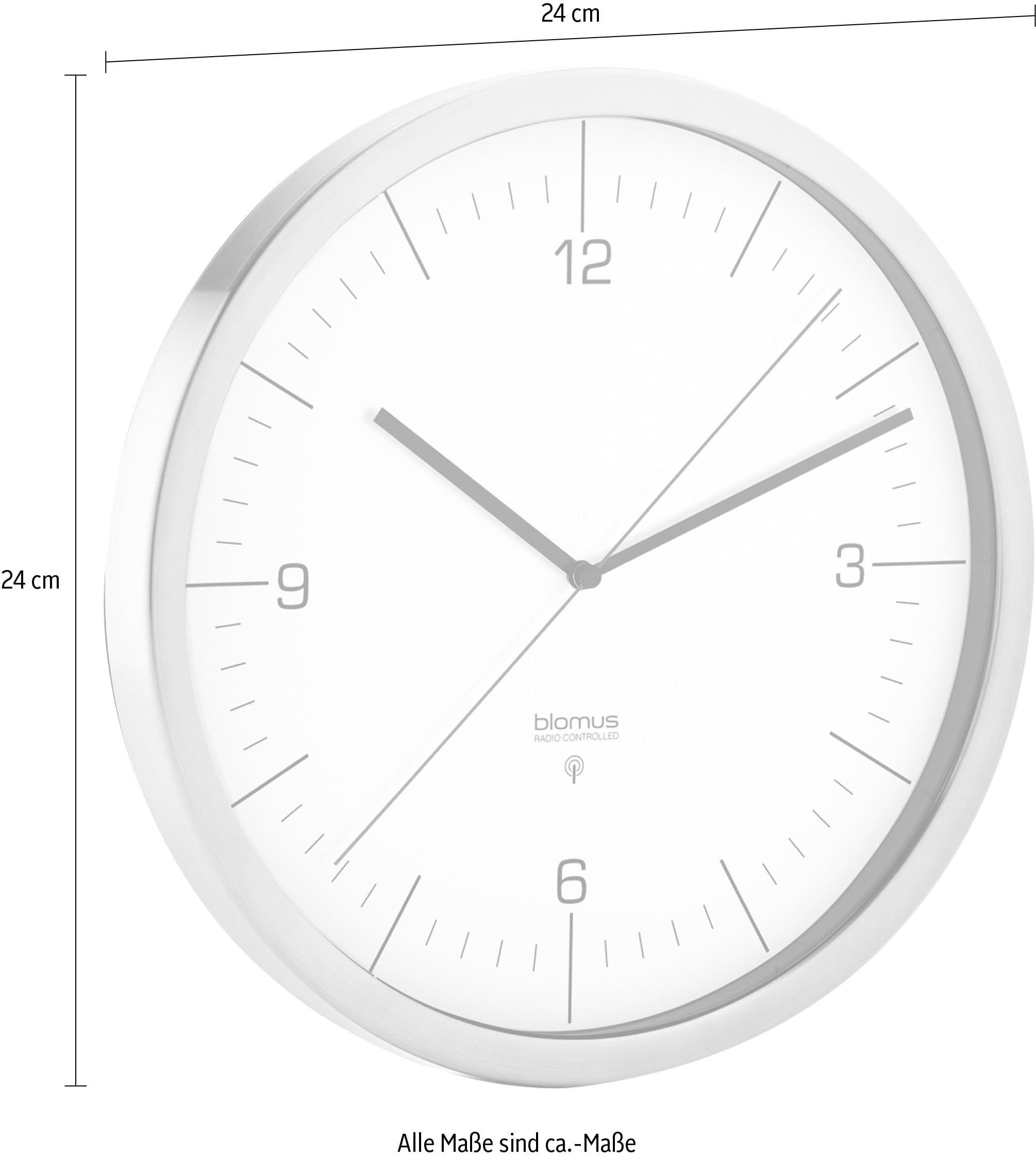 BLOMUS Wanduhr »CRONO«