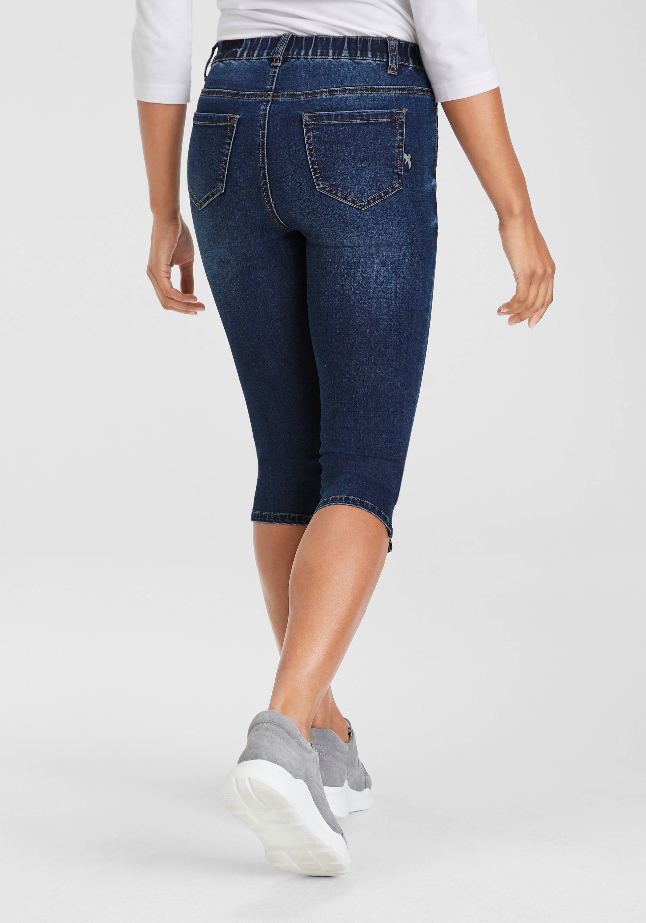 Arizona Caprijeans »Ultra-Stretch«, extra-eng geschnittene Beinform, hoher Bund, in Capri-Länge