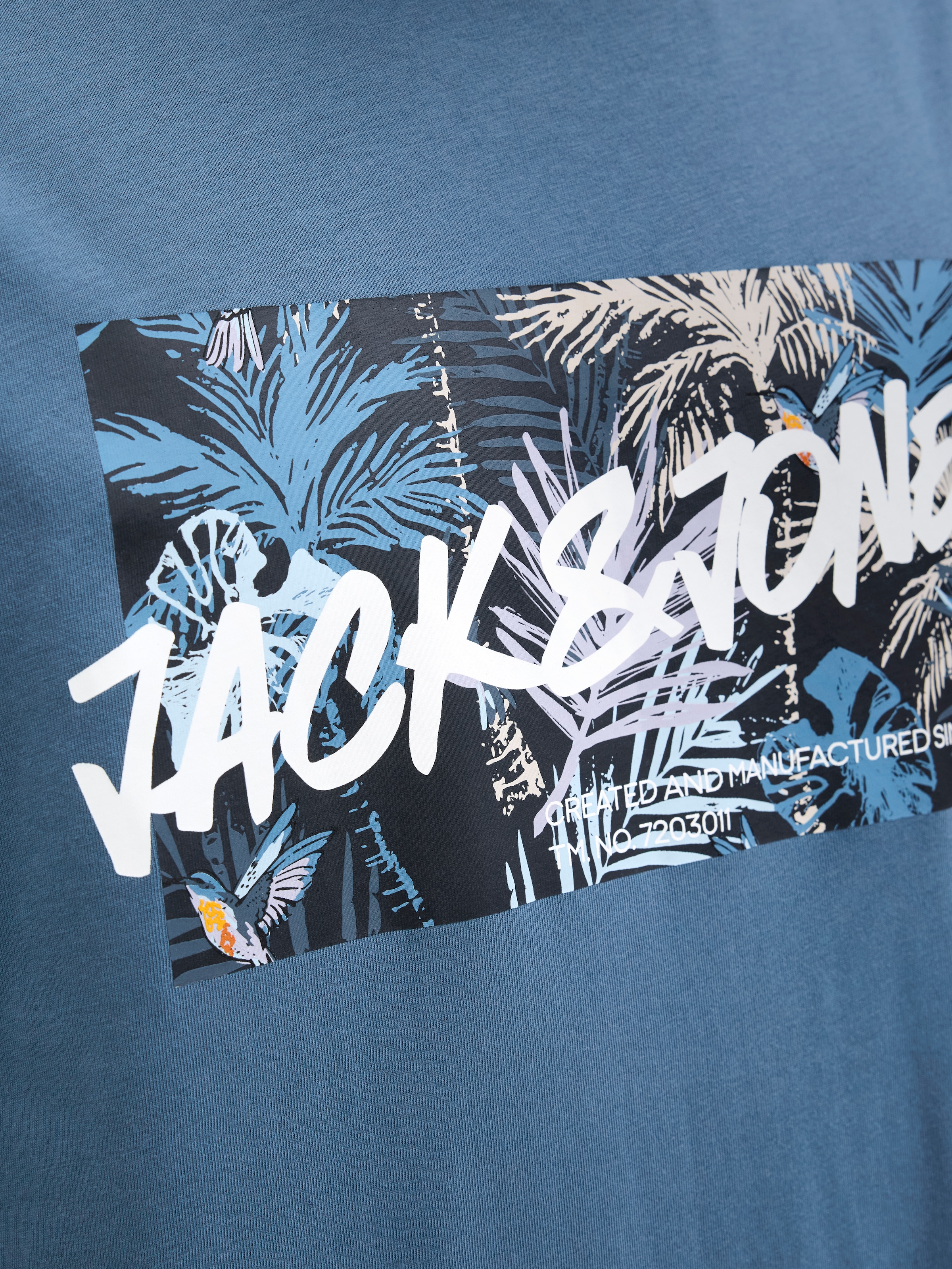 Jack & Jones Print-Shirt »JJHAWAII SHAPE TEE SS CREW NECK«