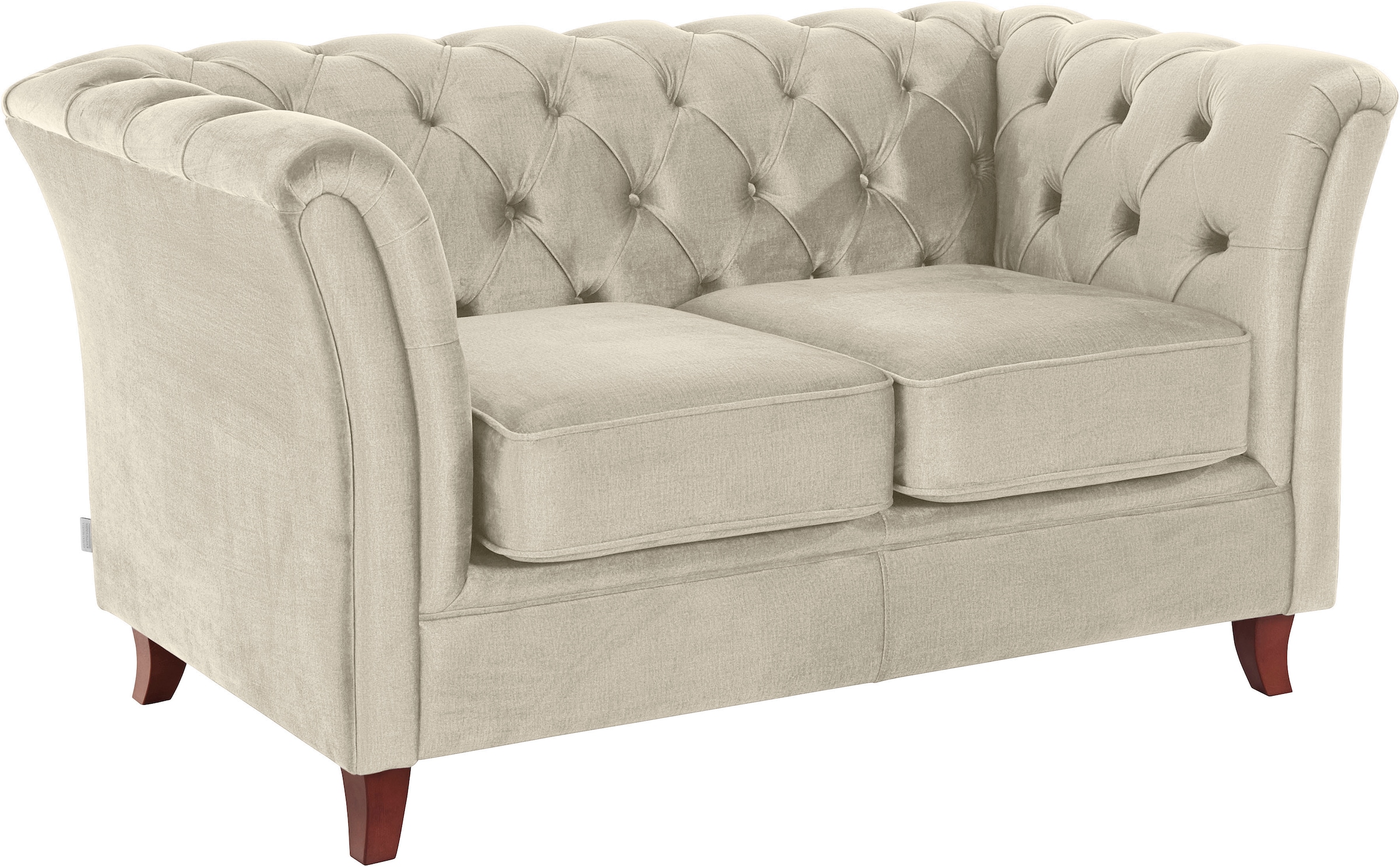 Home affaire Chesterfield-Sofa »Reims« mit echter Chesterfield-Knopfheftung, hochwertige Verarbeitung