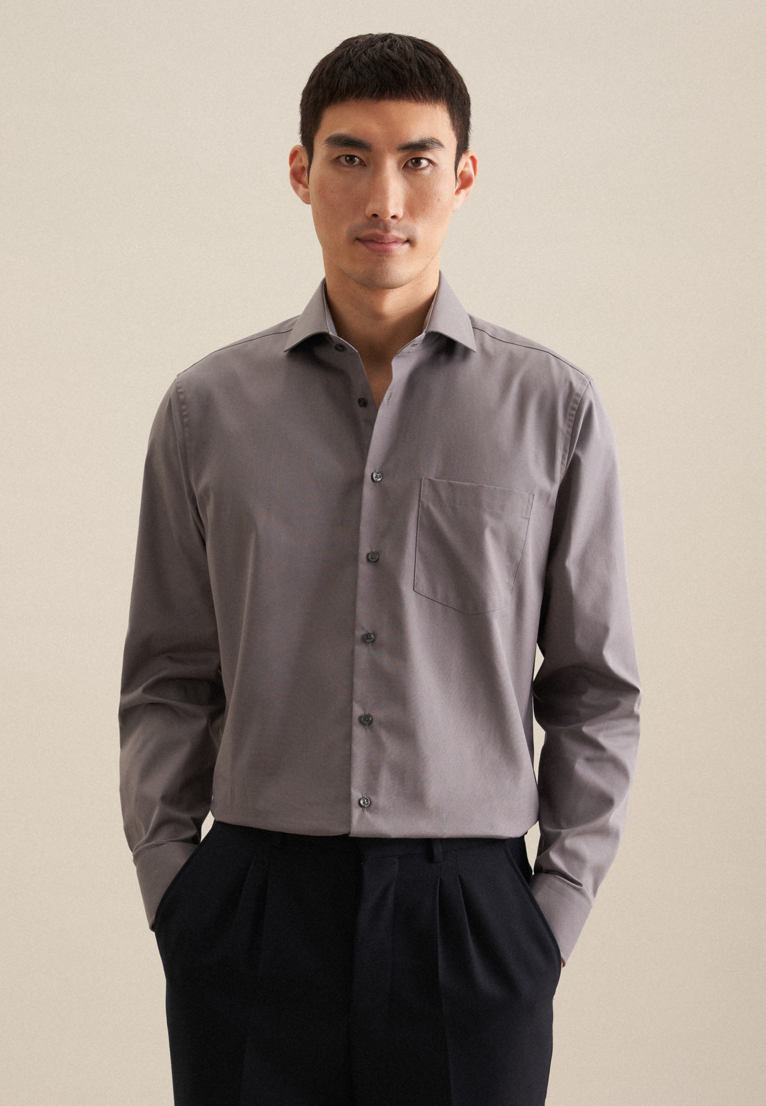 seidensticker Businesshemd »Regular« Regular 1/1 Kentkragen