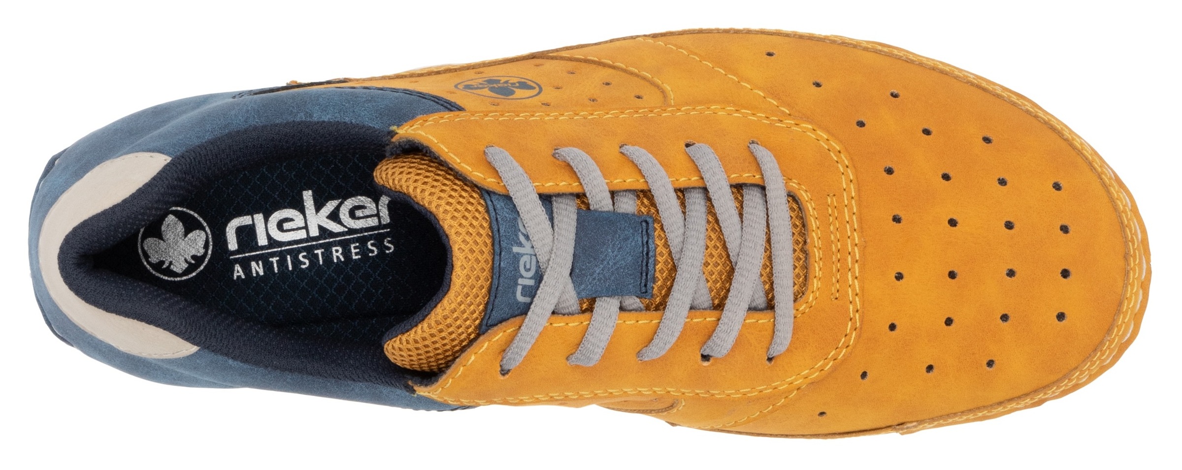 Rieker Sneaker  , Schnürschuh, Halbschuh, Freizeitschuh mit MemoSoft-Innensohle