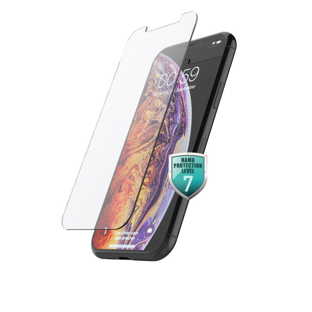 Hama Displayschutzglas »Schutzglas für Apple iPhone 11 Pro Displayschutzglas«, für Apple iPhone X/Xs/11 Pro