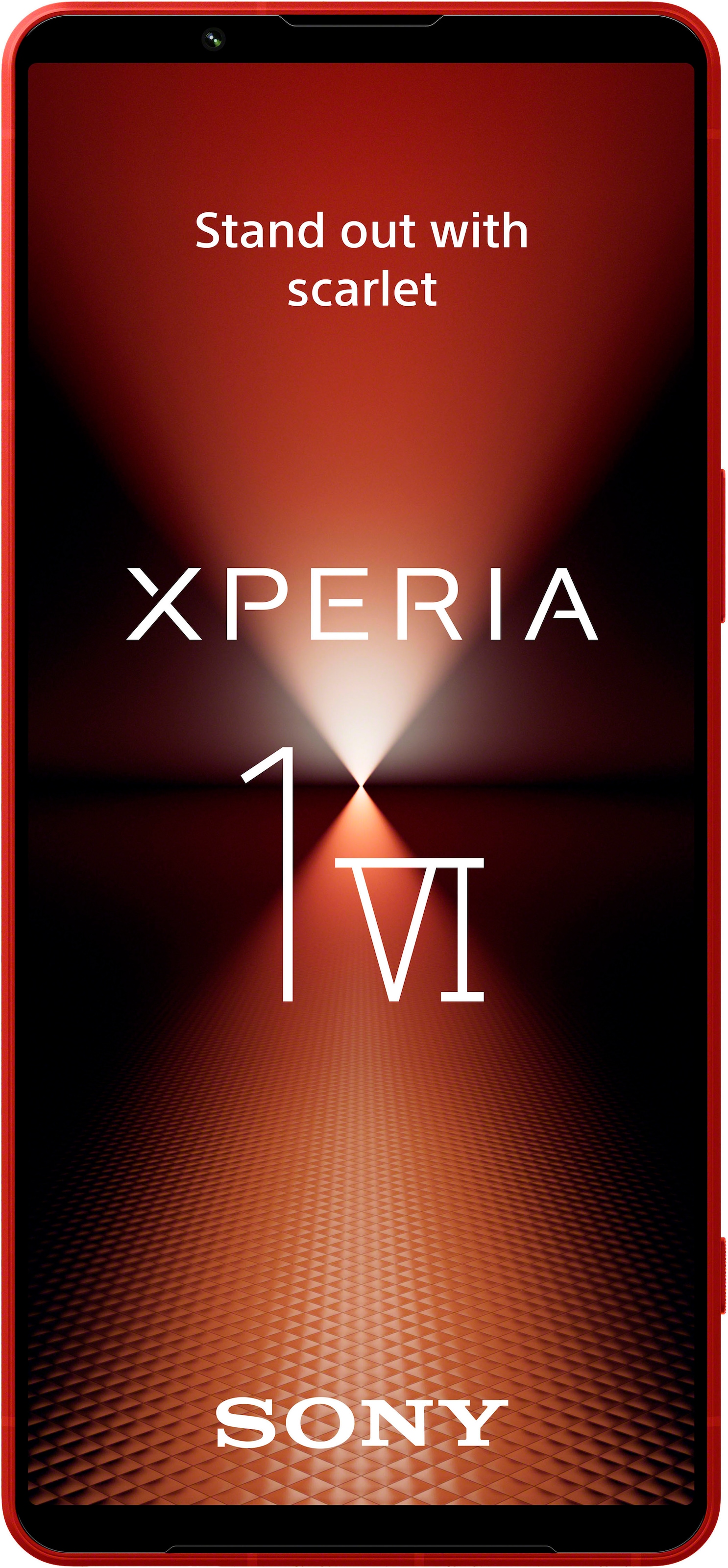 Sony Smartphone »Xperia 1 VI«, Scarlet, 512 GB Speicherplatz