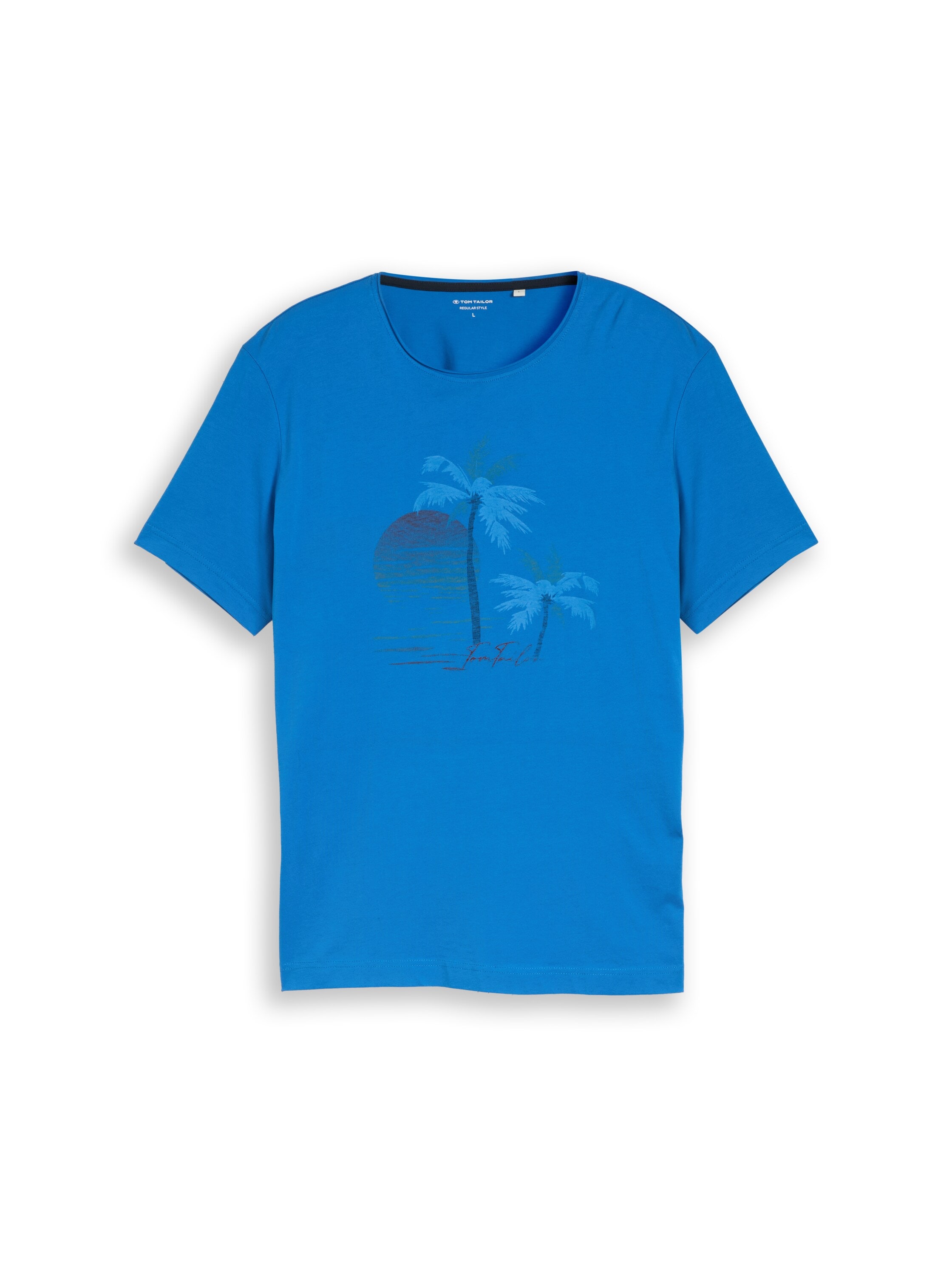 TOM TAILOR Rundhalsshirt Sommershirt mit Print