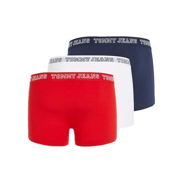Tommy Hilfiger Underwear Trunk »3P TRUNK DTM«, (Packung, 3 St., 3er-Pack), mit  Tommy Jeans Logo-Elastikbund bei ♕
