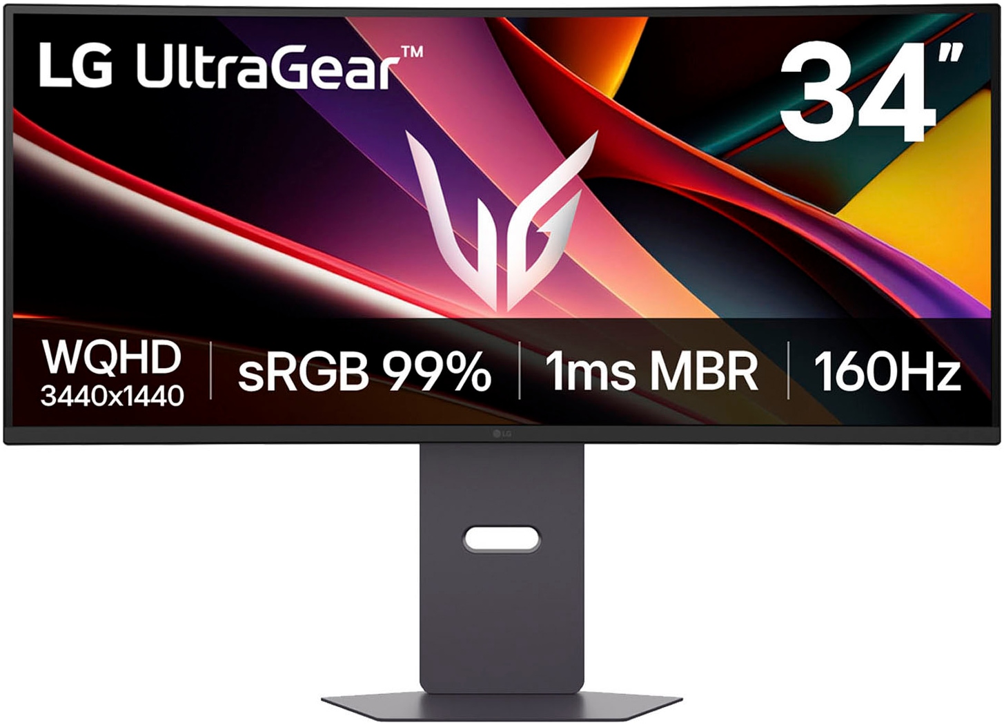 LG Curved-Gaming-Monitor »34G600A« 86 cm/34 ″  3440 x 1440 px UWQHD 1 Reaktionszeit 160 Hz