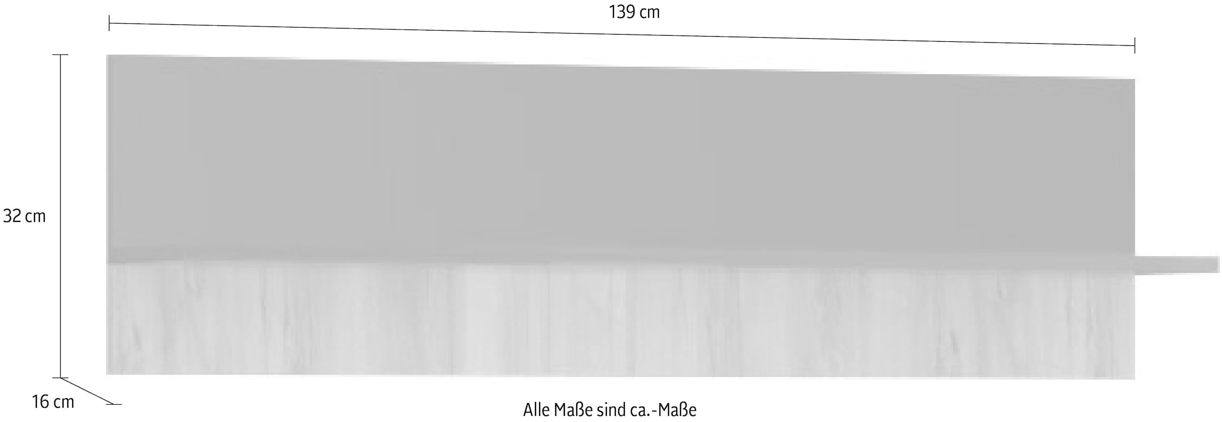 PLACES OF STYLE Wandboard »Onyx« in zwei Breiten
