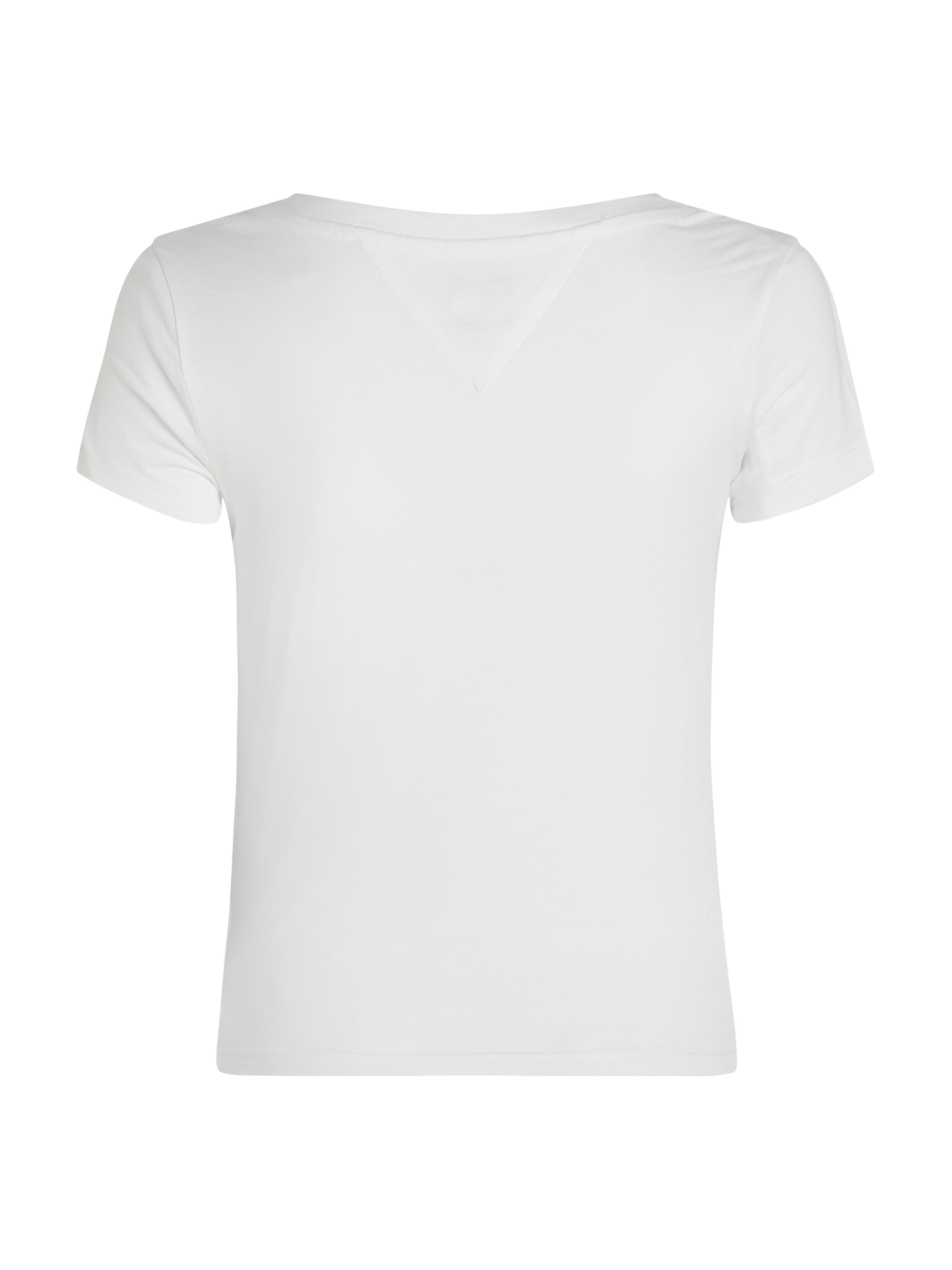 Tommy Jeans T-Shirt »TJW 2PACK V-NECK TEE«, (Packung, 2 tlg., 2-er Pack), mit Logostickerei
