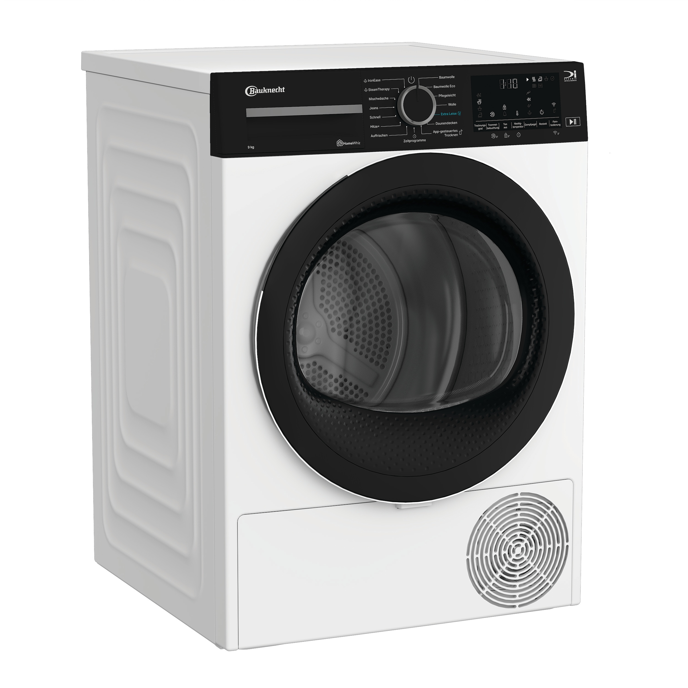 BAUKNECHT Wärmepumpentrockner "BT 95C WBS" IronEase – Bügelfrei auf Knopfdruck