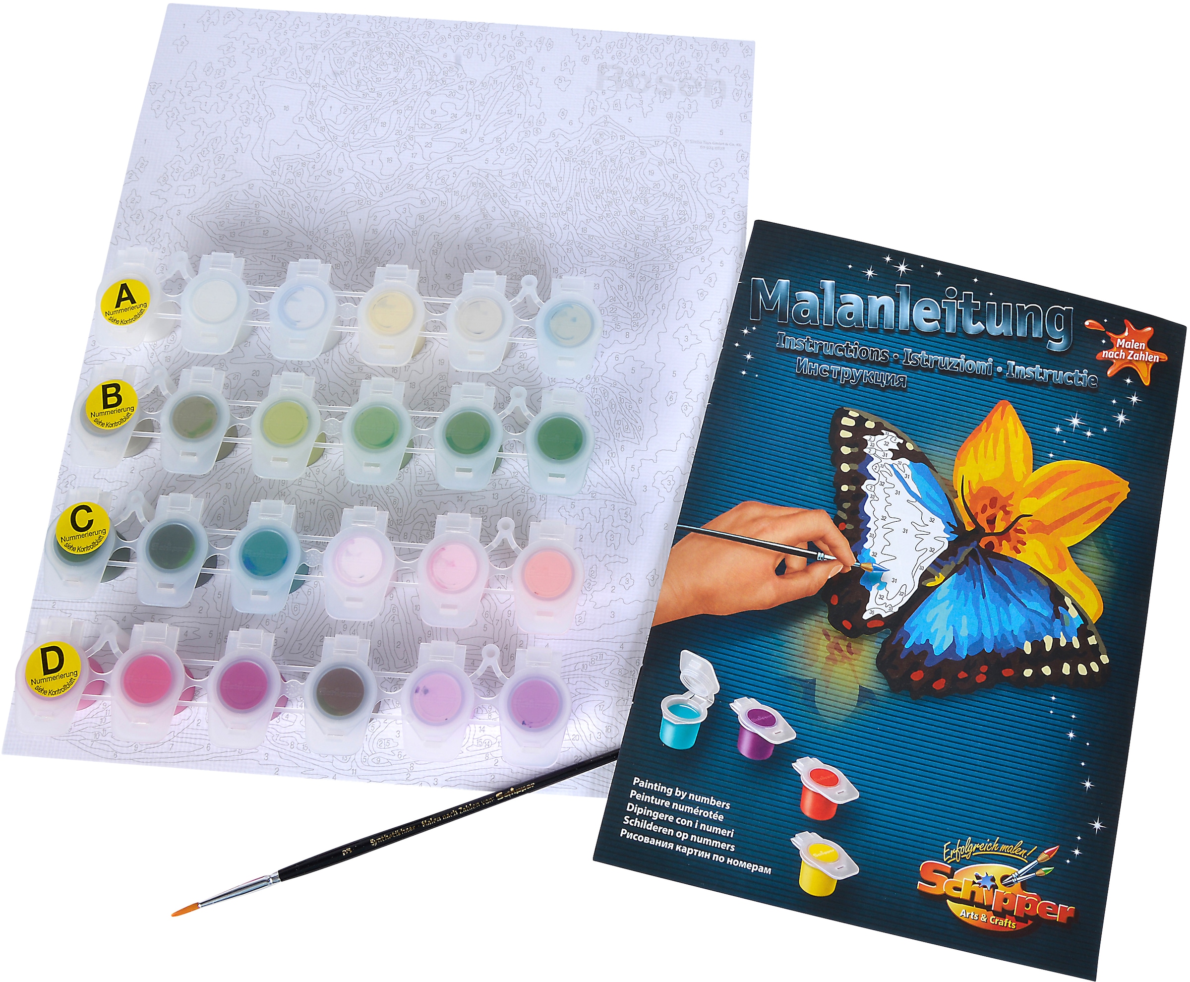 Schipper Malen nach Zahlen »Meisterklasse Klassiker - Rosen für Dich« Made in Germany