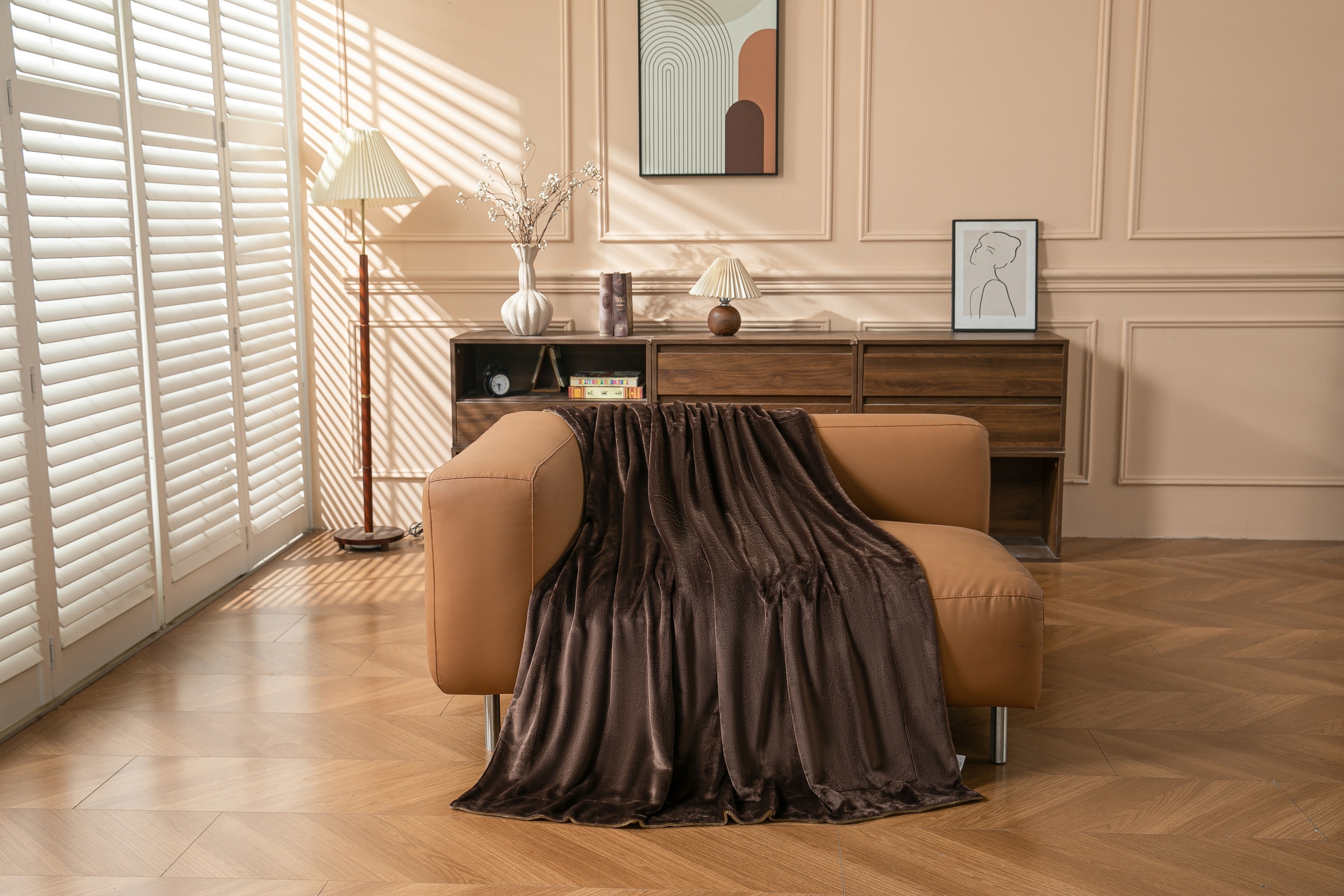 OTTO home Wohndecke »Tobbin, zweifarbig, kuschelweiche Tagesdecke« doppelseitige Wohndecke aus Flannel, verschiedene Größen, zweifarbig