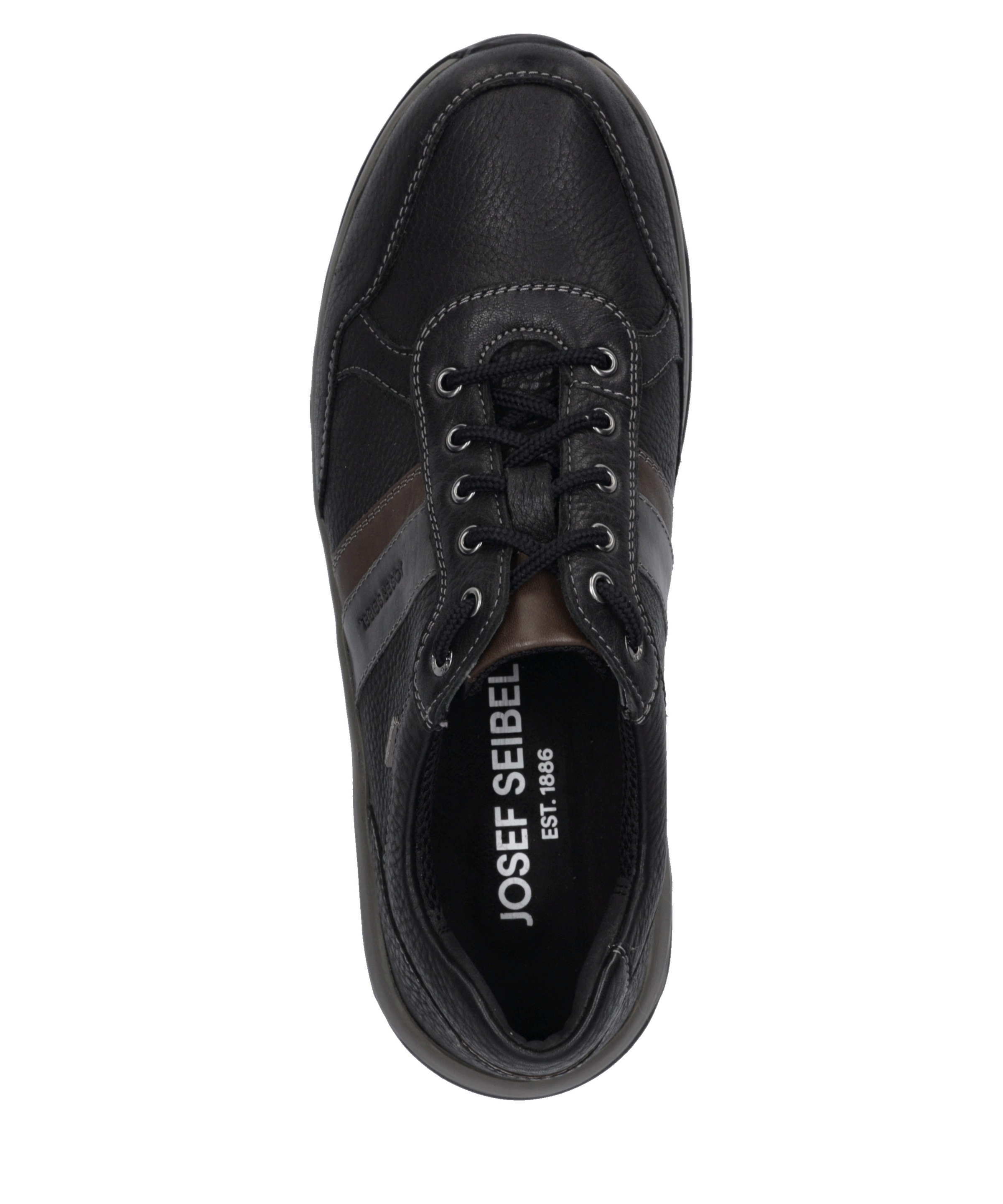 Josef Seibel Schnürschuh »Leroy 56, schwarz-kombi«