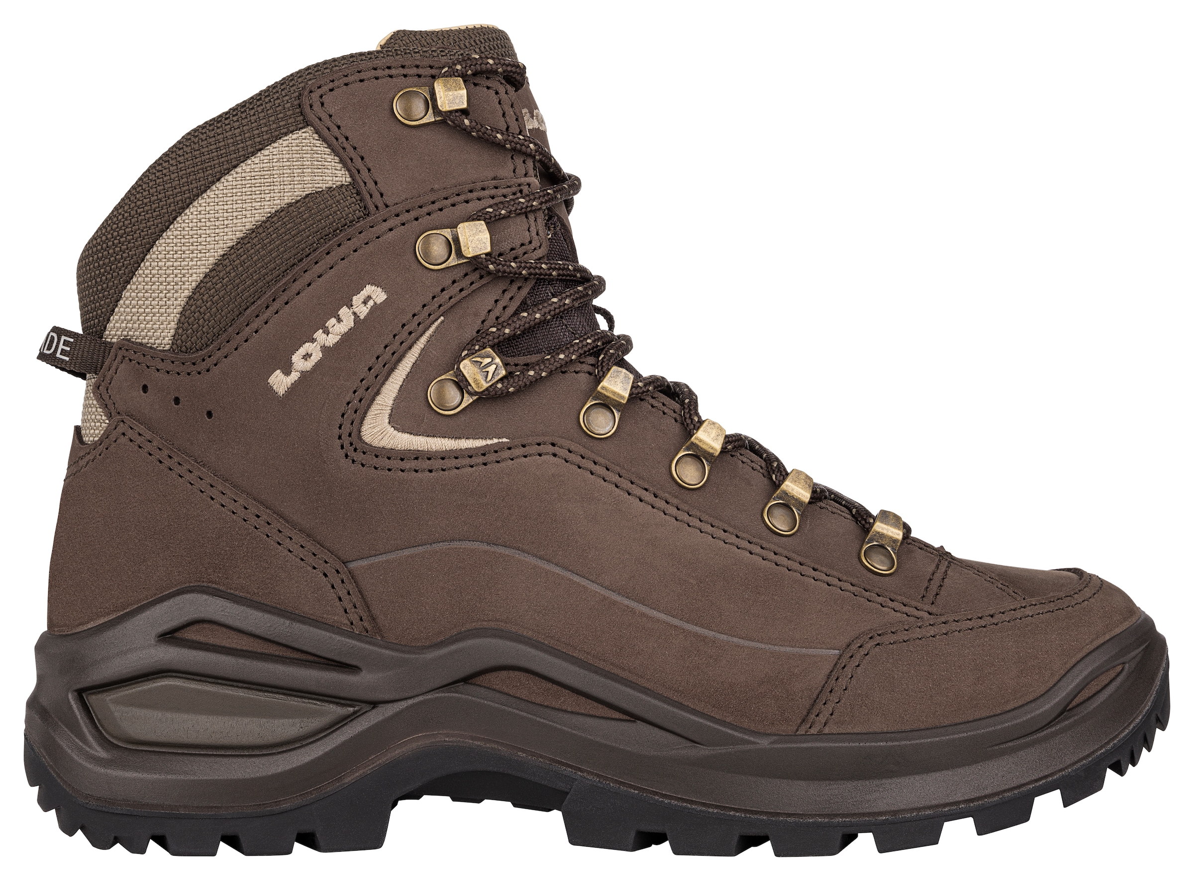 Lowa Wanderschuh »RENEGADE EVO LL MID WS«  aus Leder und mit Vibram Sohle
