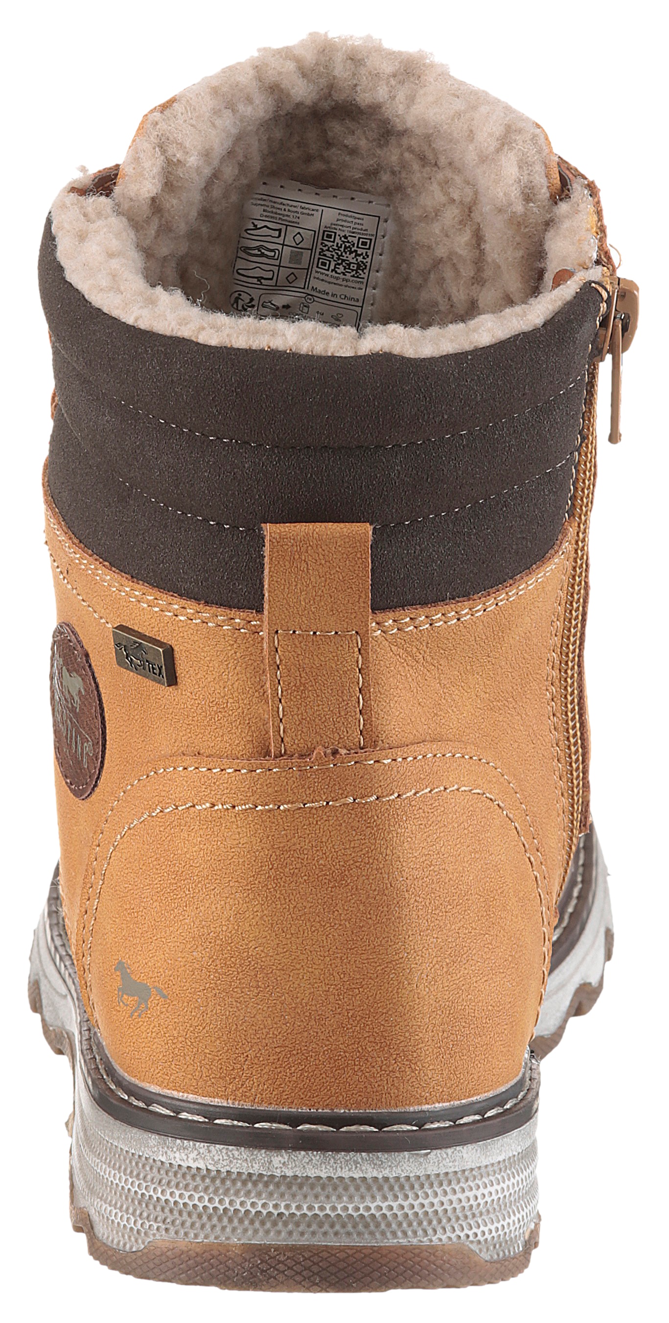 Mustang Shoes Winterboots »Arturo«  Schnürboots, Outdoorboots mit TEX-Membrane