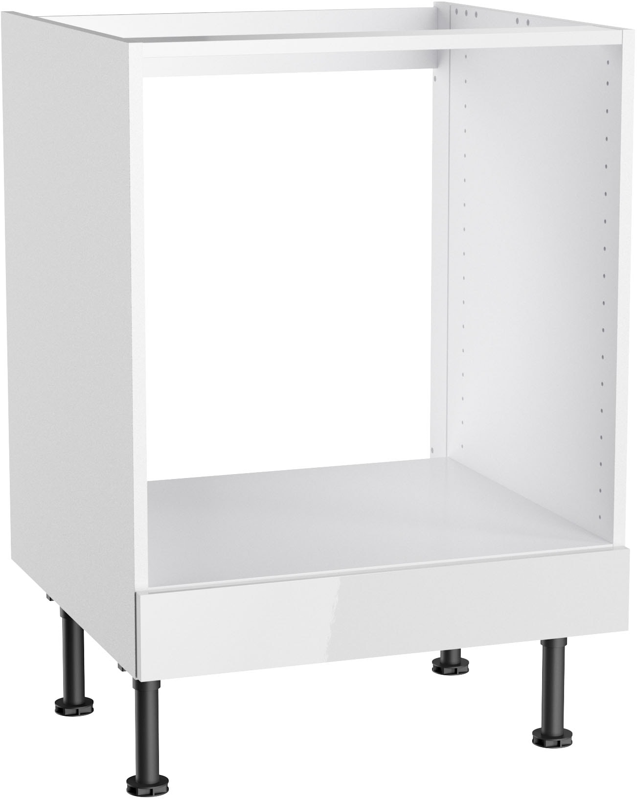 KOCHSTATION Herdumbauschrank "KS-Paula" 60 cm breit, 87 cm hoch, mit 1 festen Blende