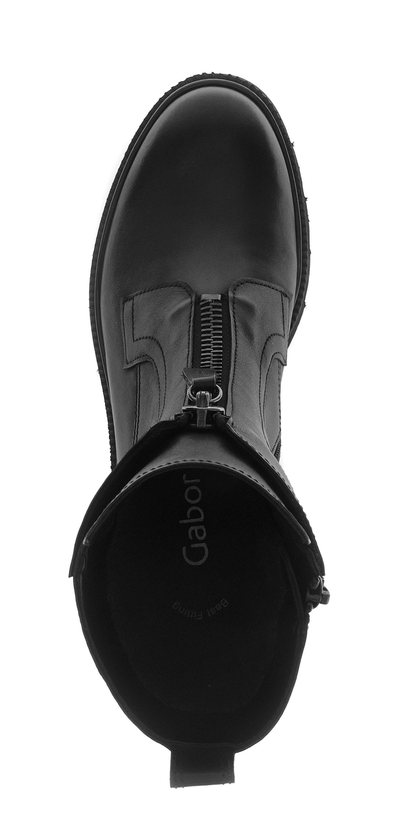 Gabor Stiefelette  , Blockabsatz, Boots, mit Front-Reißverschluss