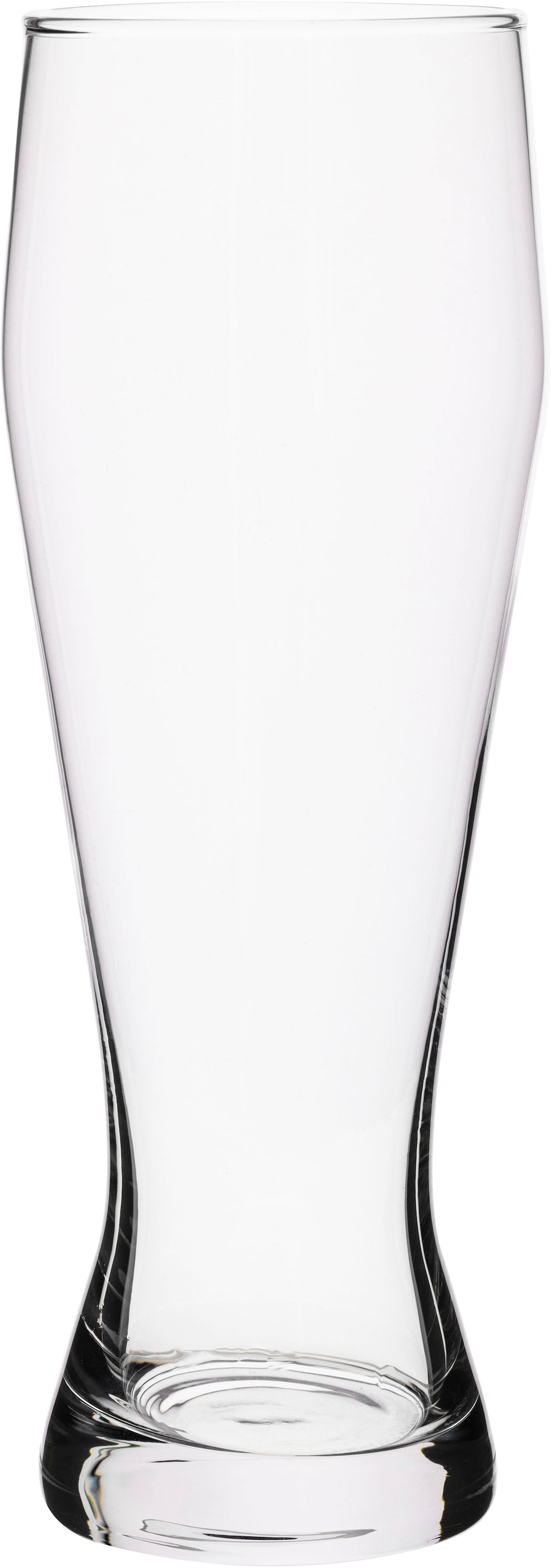 van Well Bierglas »Weizenbierglas«, (Set, 6 tlg., 6 Weizenbiergläser 0,3l), 0,3 L, geeicht, spülmaschinenfest, Gastronomiequalität, 6-tlg.