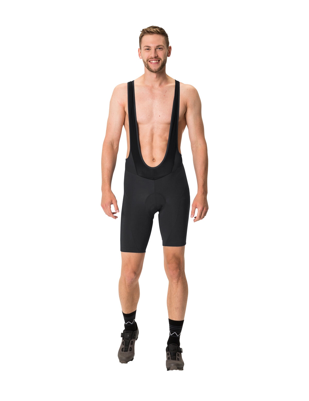 VAUDE Fahrradhose »MEN'S ACTIVE BIB PANTS«, mit Markenschriftzug