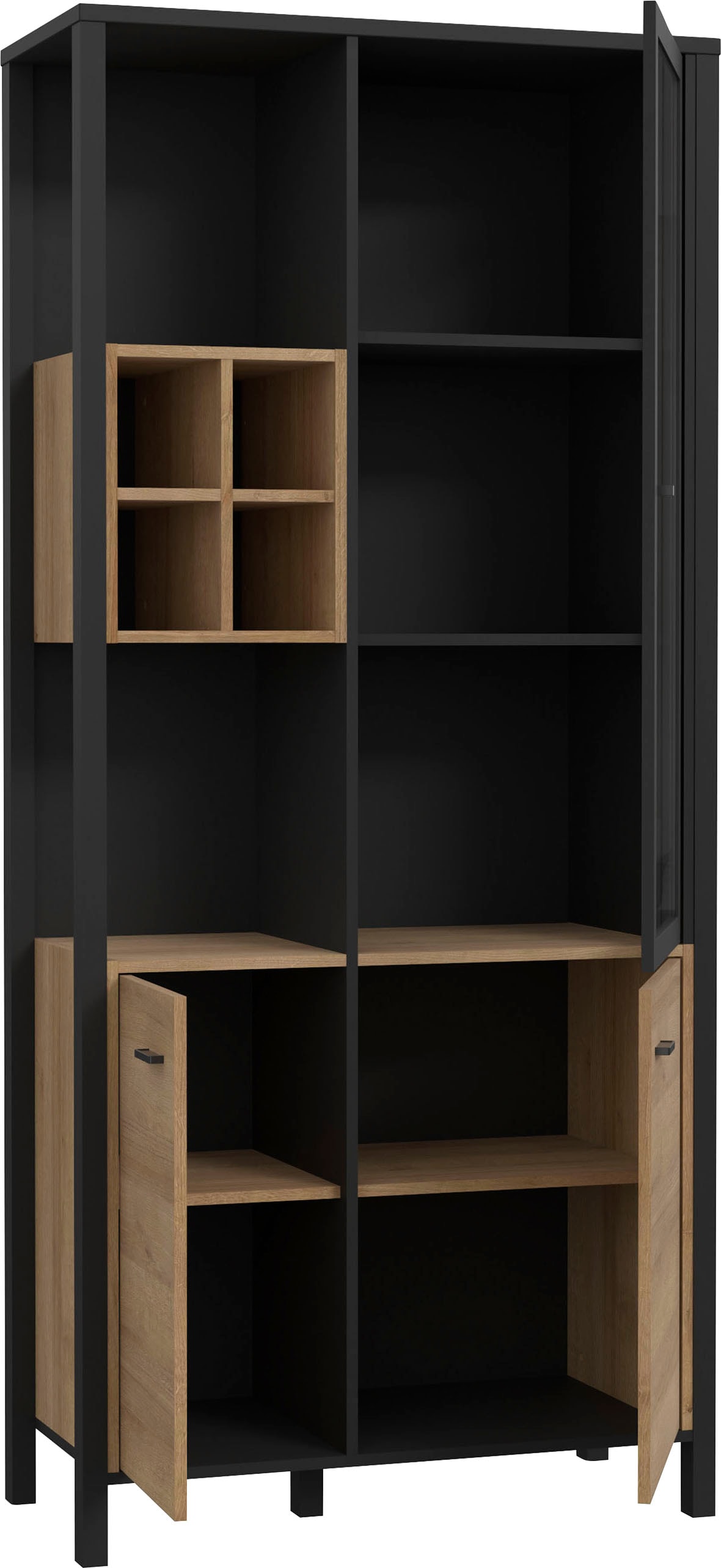 FORTE Vitrine »High Rock«, Höhe ca. 193 cm