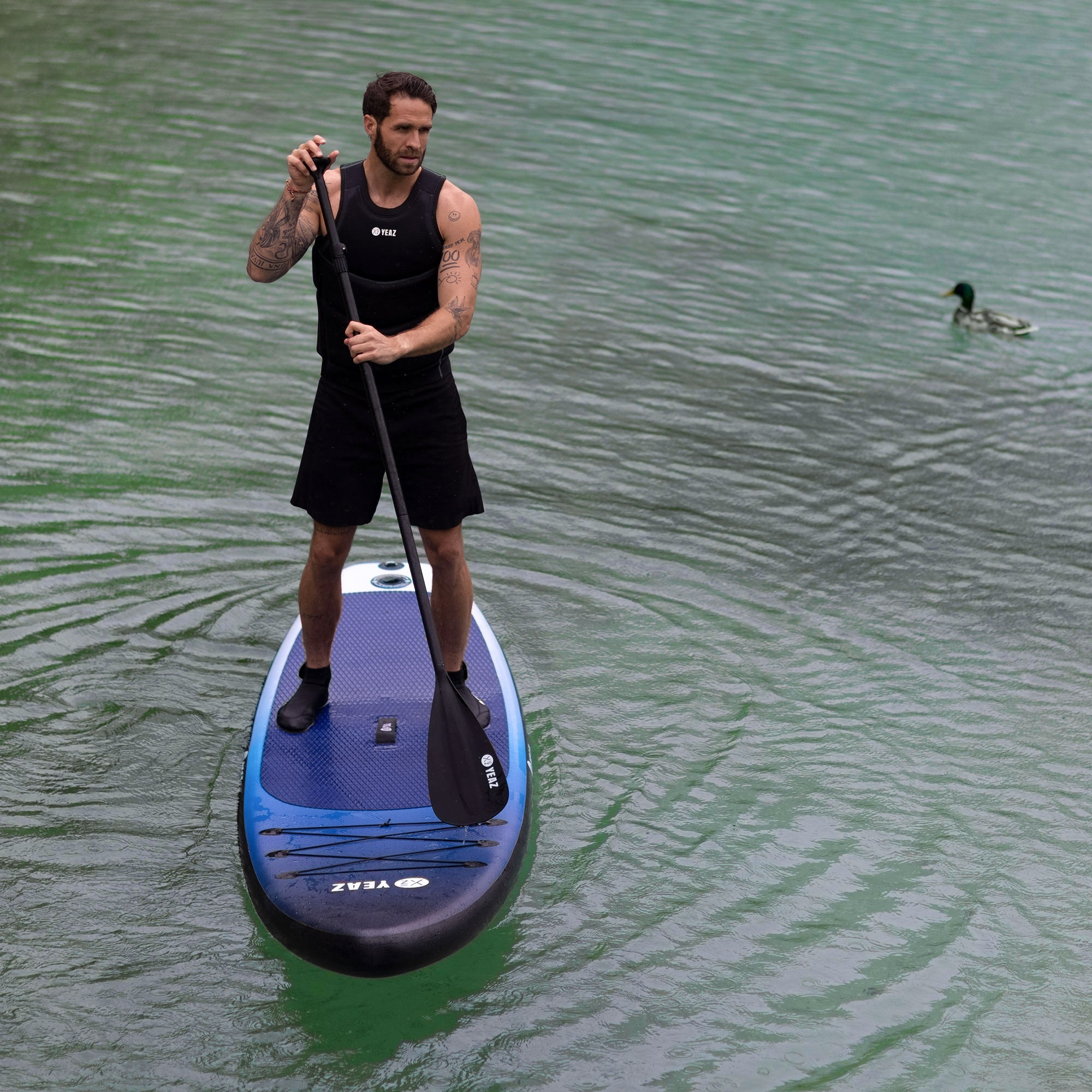 YEAZ Inflatable SUP-Board »SUP Board und Kit OCEAN BEACH - EXOTRACE - SET«