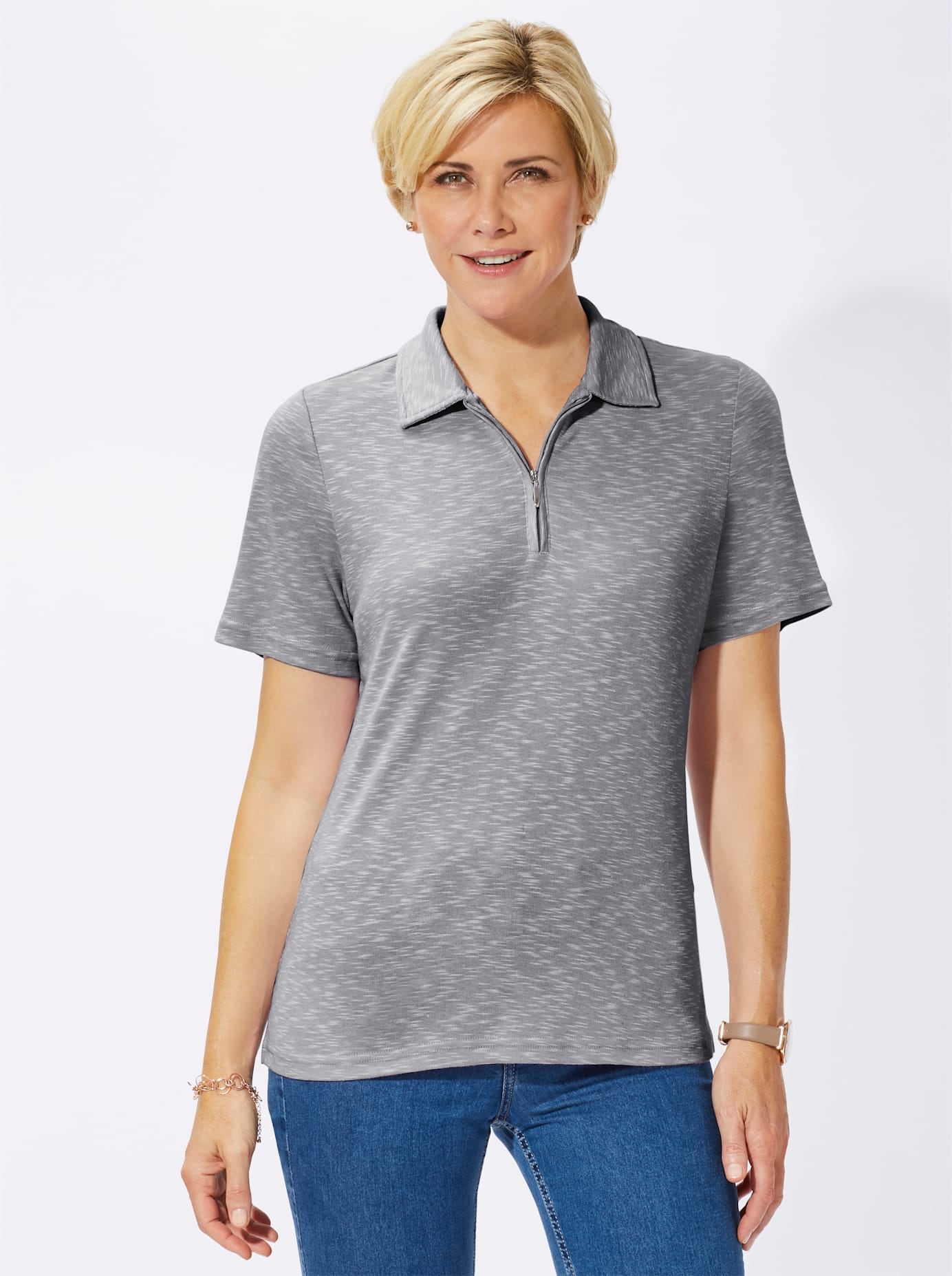 Casual Looks Poloshirt »Shirt«, (1 tlg.)