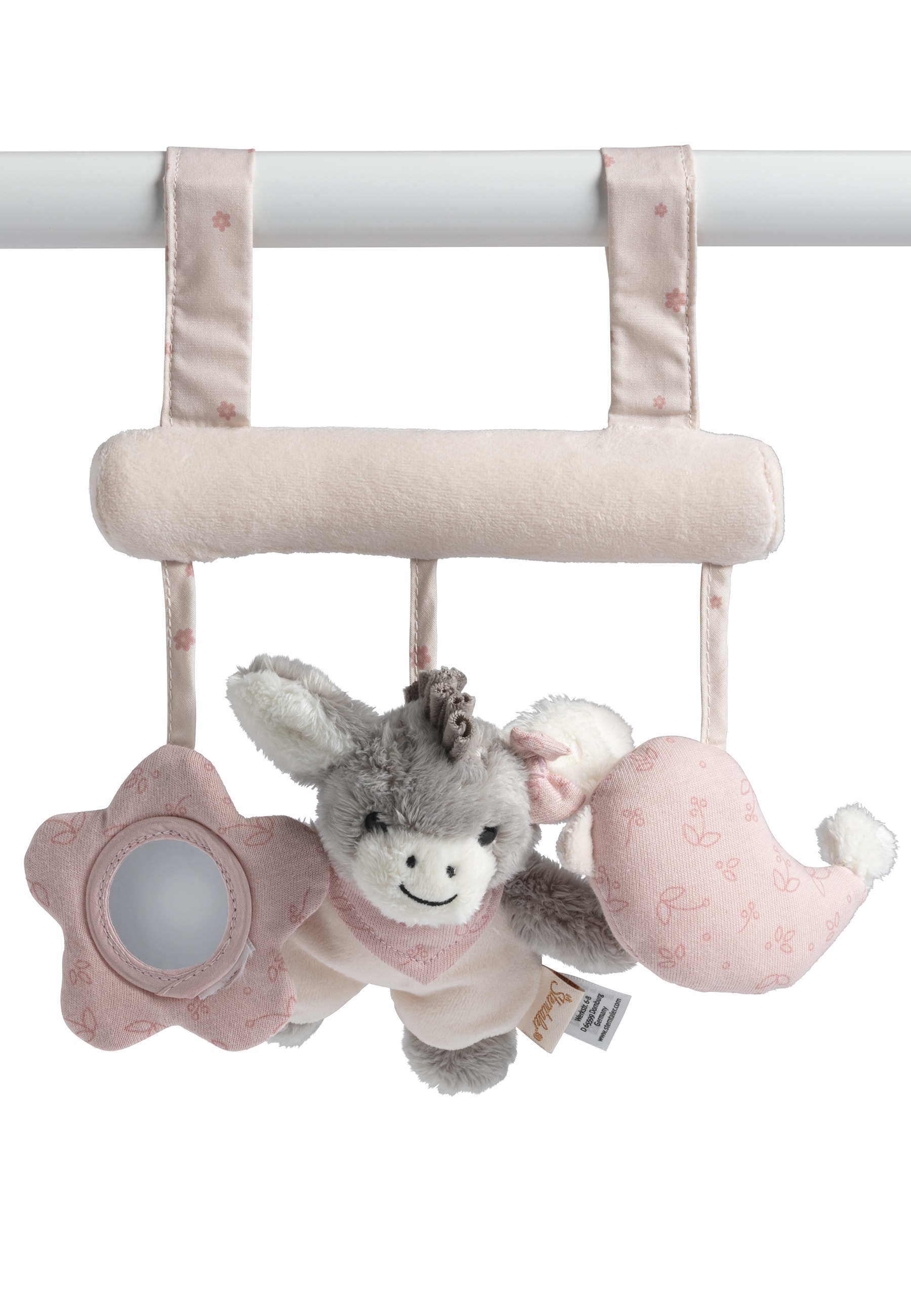 Sterntaler® Kinderwagenanhänger »Spielzeug zum Aufhängen ESEL Emmi Girl«