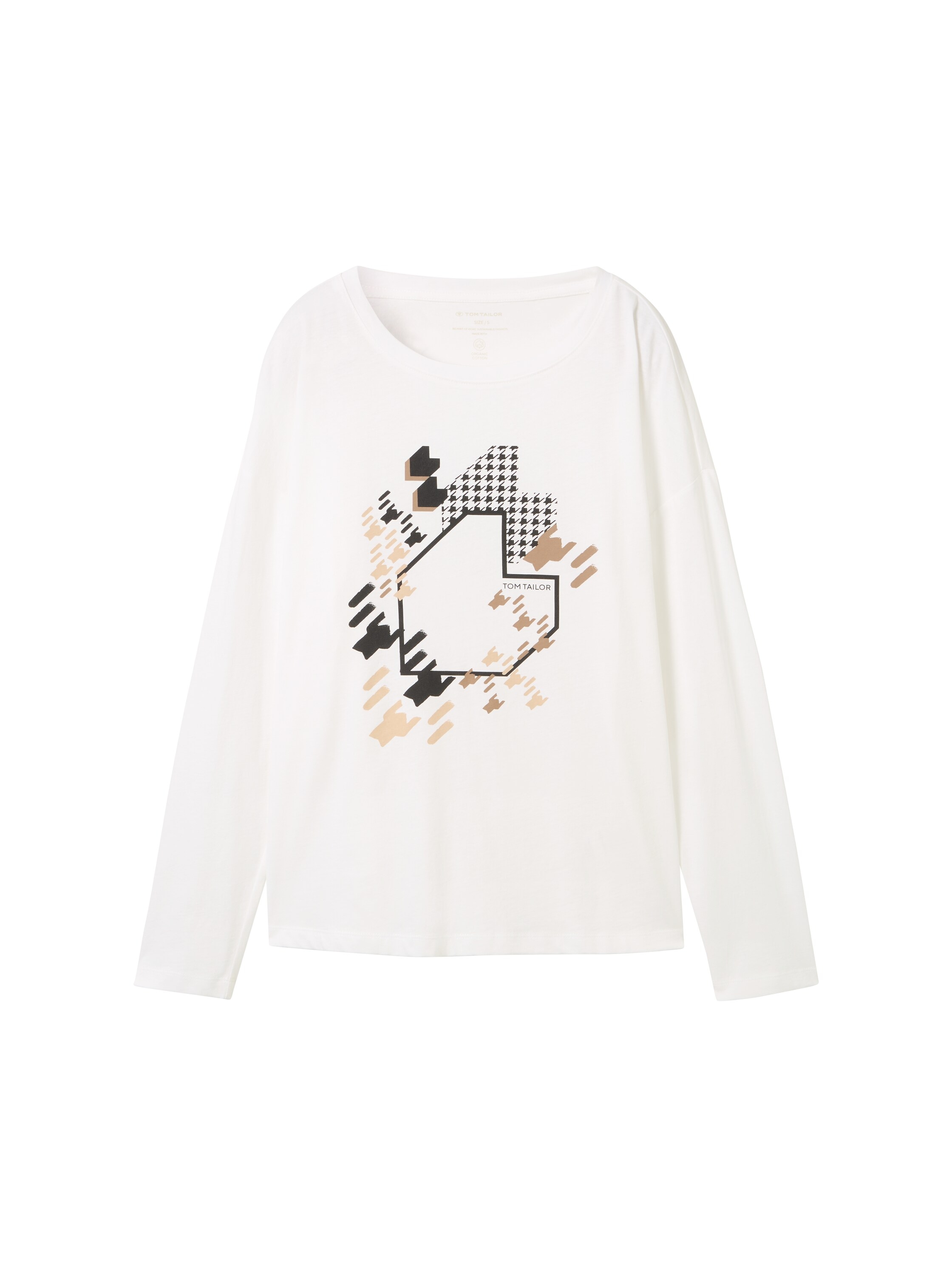 TOM TAILOR Langarmshirt, mit Frontprint