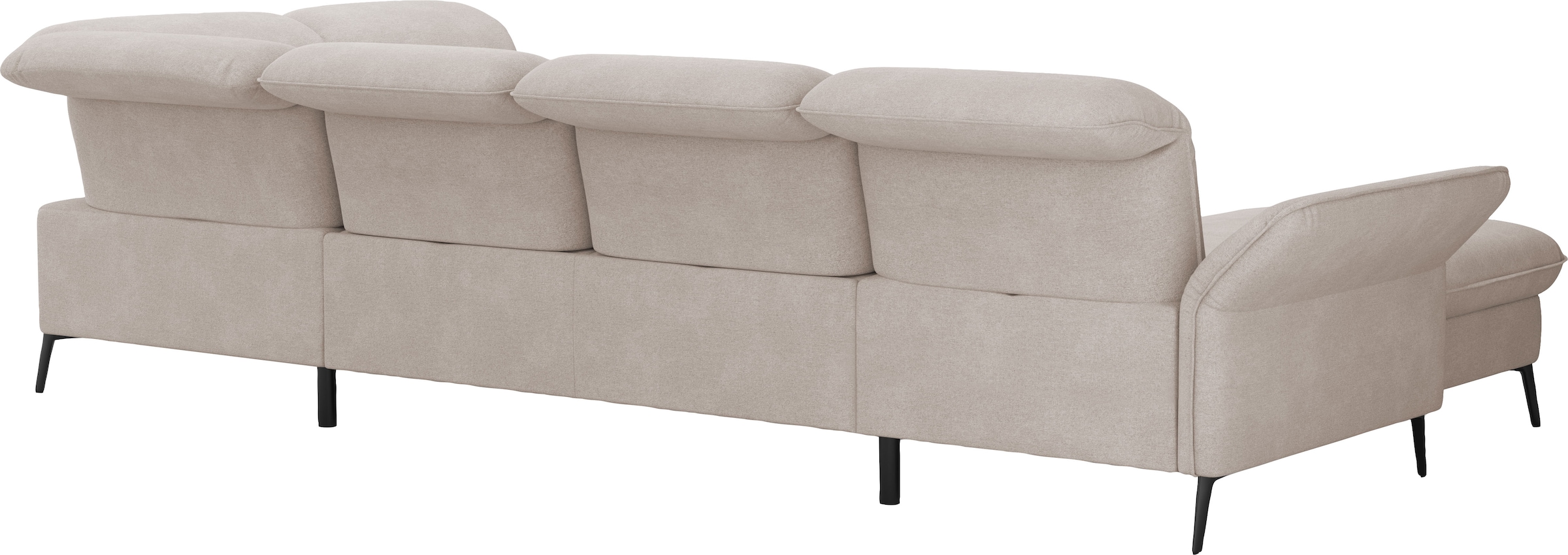 sit&more Wohnlandschaft »Emely«, mit Sitztiefenverstellung optional mit Bettfunktion und Bettkasten