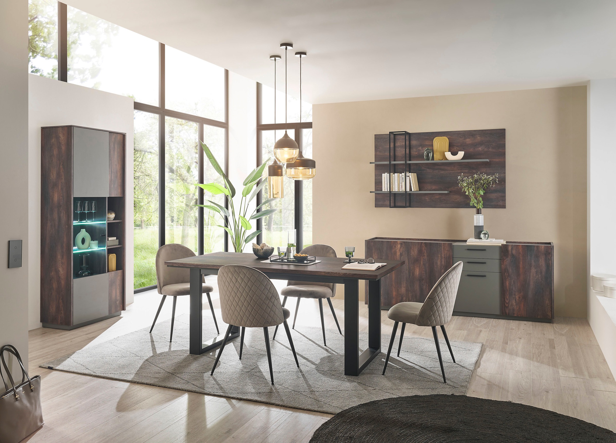INOSIGN Esszimmer-Set »LARGO«, (Set, 4 St.)