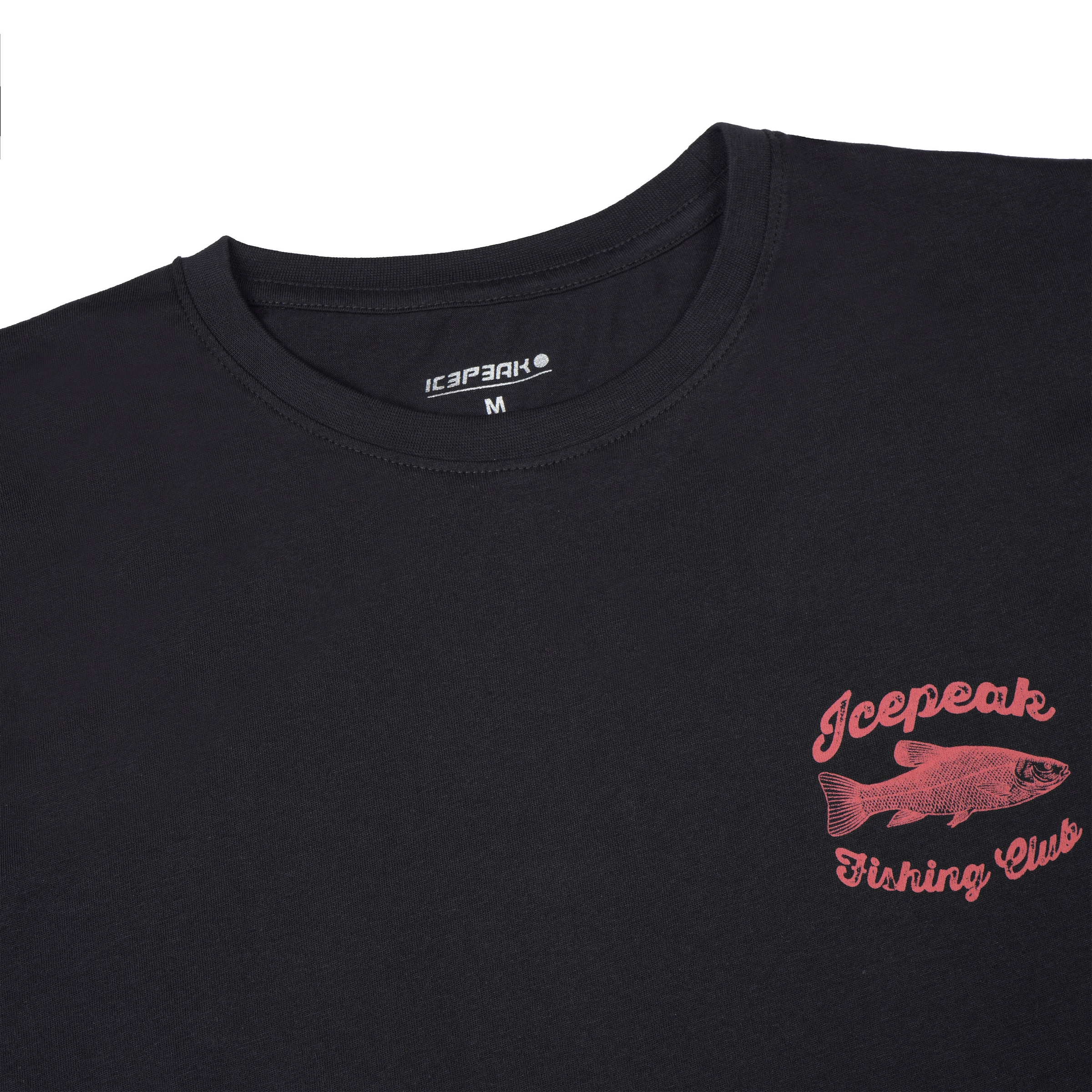 Icepeak T-Shirt »MOSBACH« mit Print, aus Baumwolle, klassischer T-Shirt-Schnitt