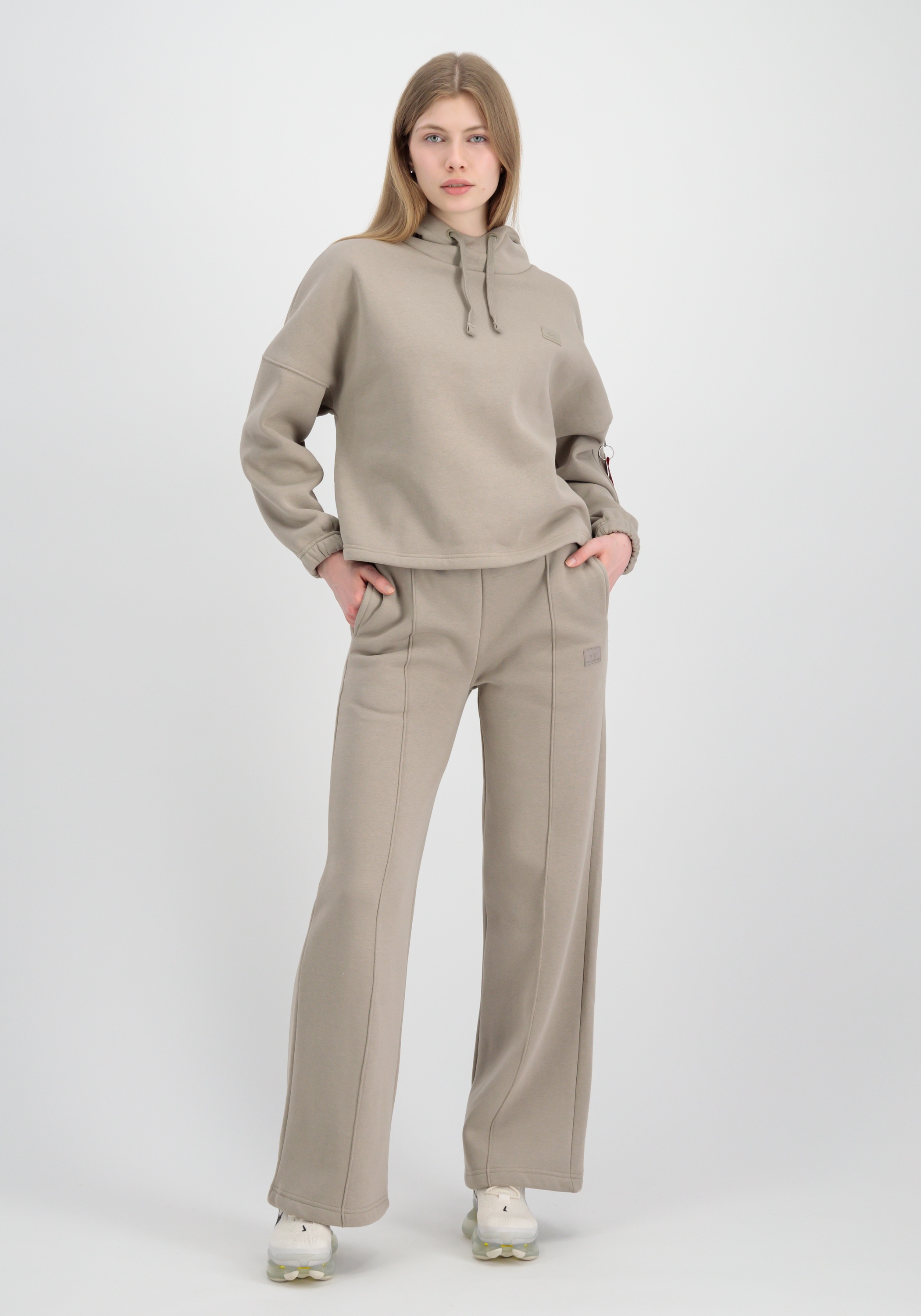 Alpha Industries Hoodie »Alpha Industries Women - Hoodies X-Fit Label OS Hoodie Wmn«