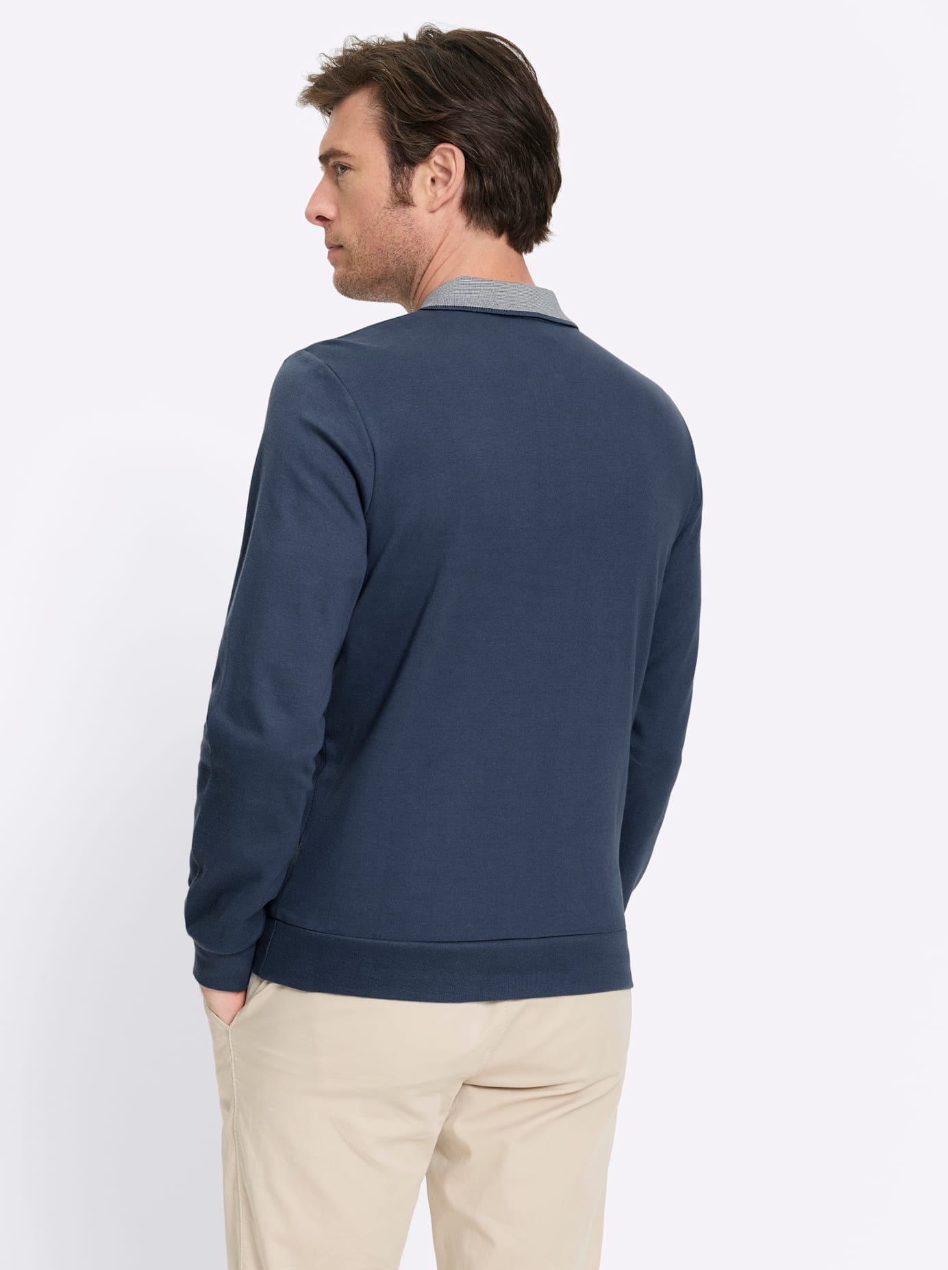 Marco Donati Poloshirt »Langarm-Shirt« 1